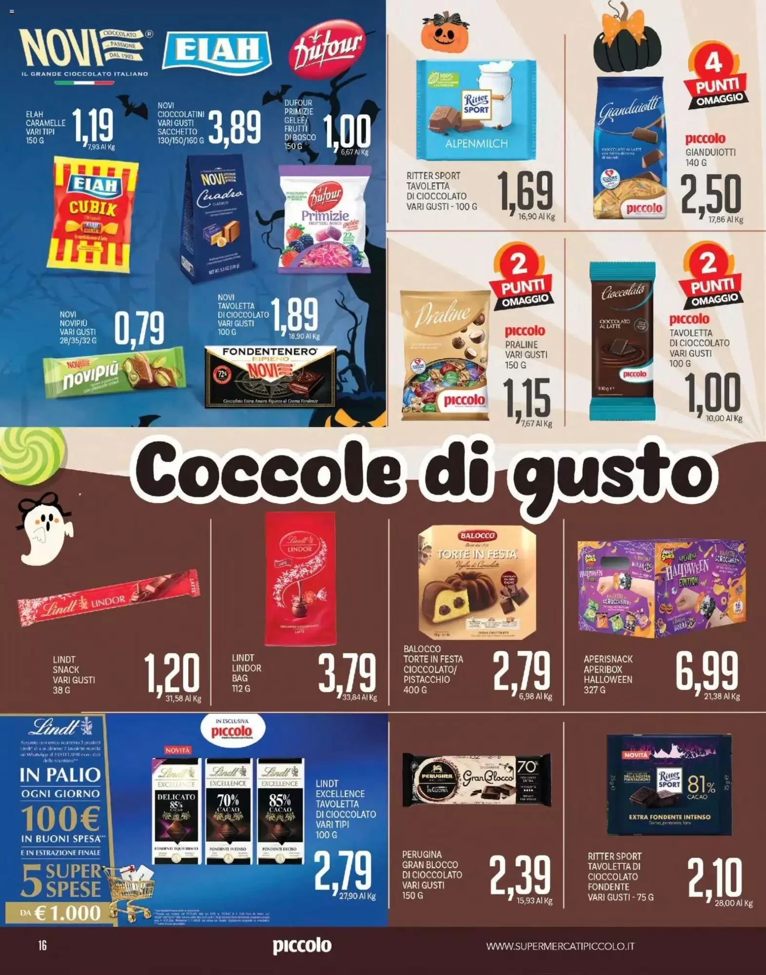 Volantino promozionale Supermercati Piccolo  valide dal 12/10/2026 - Pagina 16.