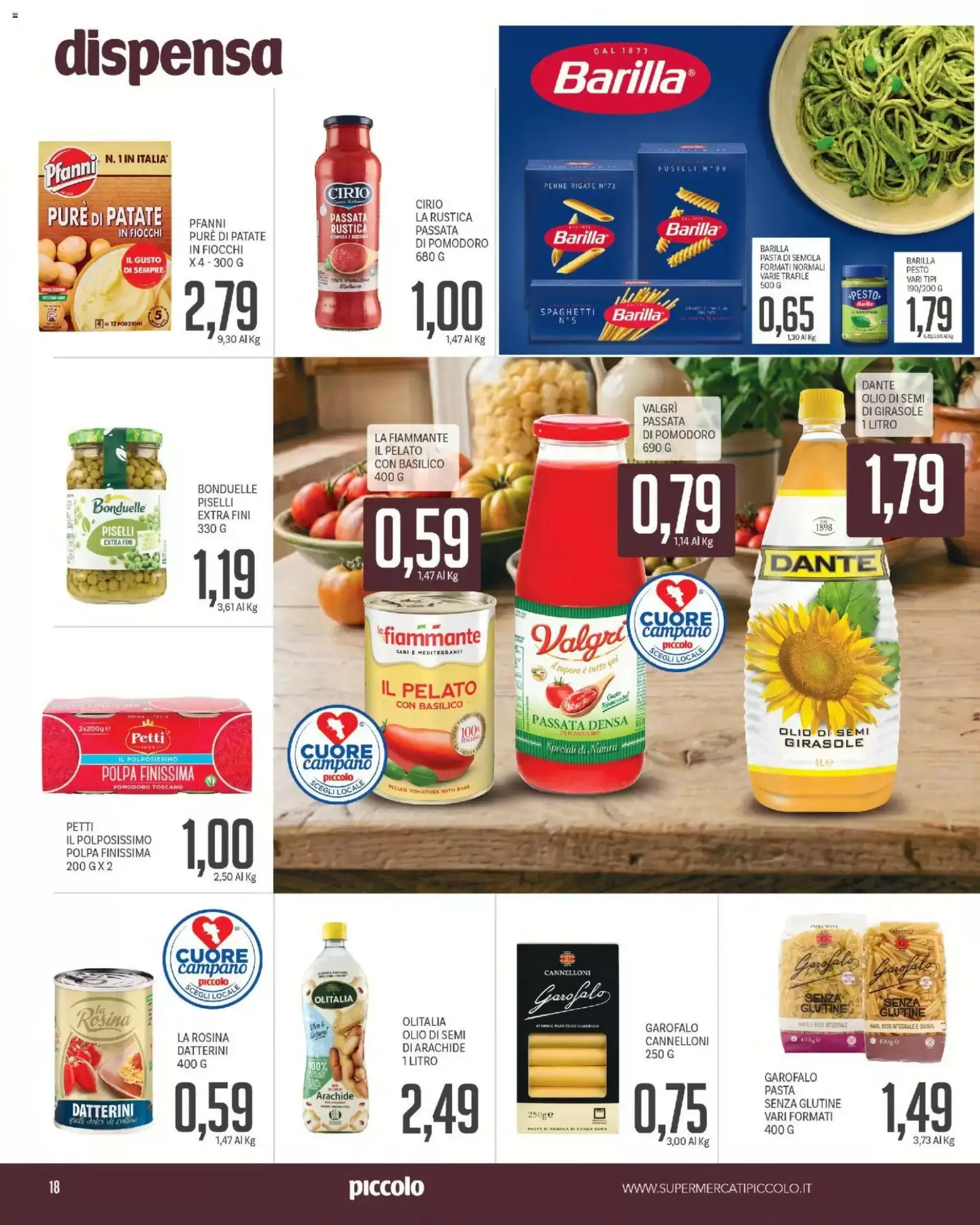 Volantino promozionale Supermercati Piccolo  valide dal 12/10/2026 - Pagina 18.