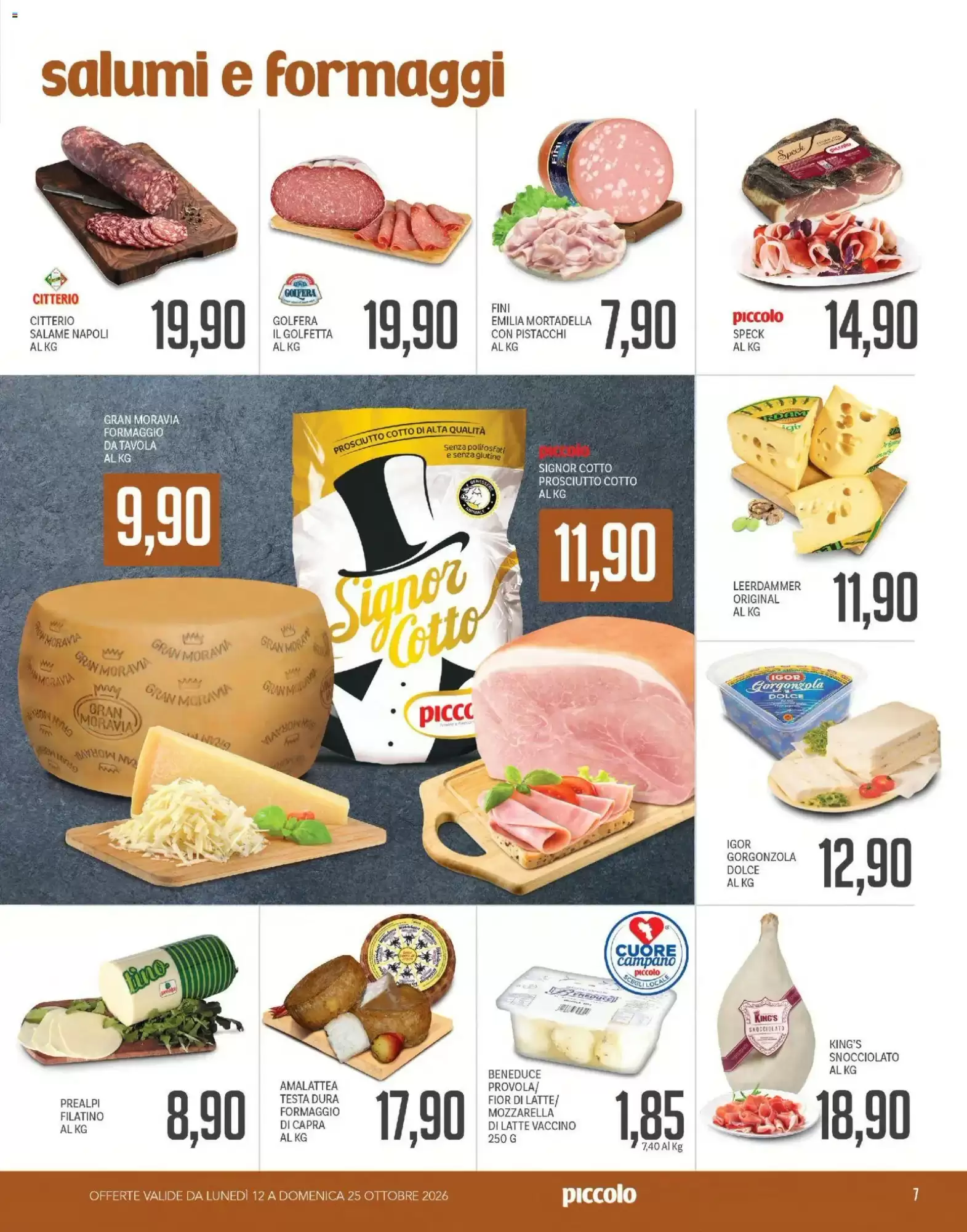 Volantino promozionale Supermercati Piccolo  valide dal 12/10/2026 - Pagina 7.