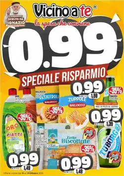 Volantino promozionale Vicino a te supermercati  valide dal 12/10/2026