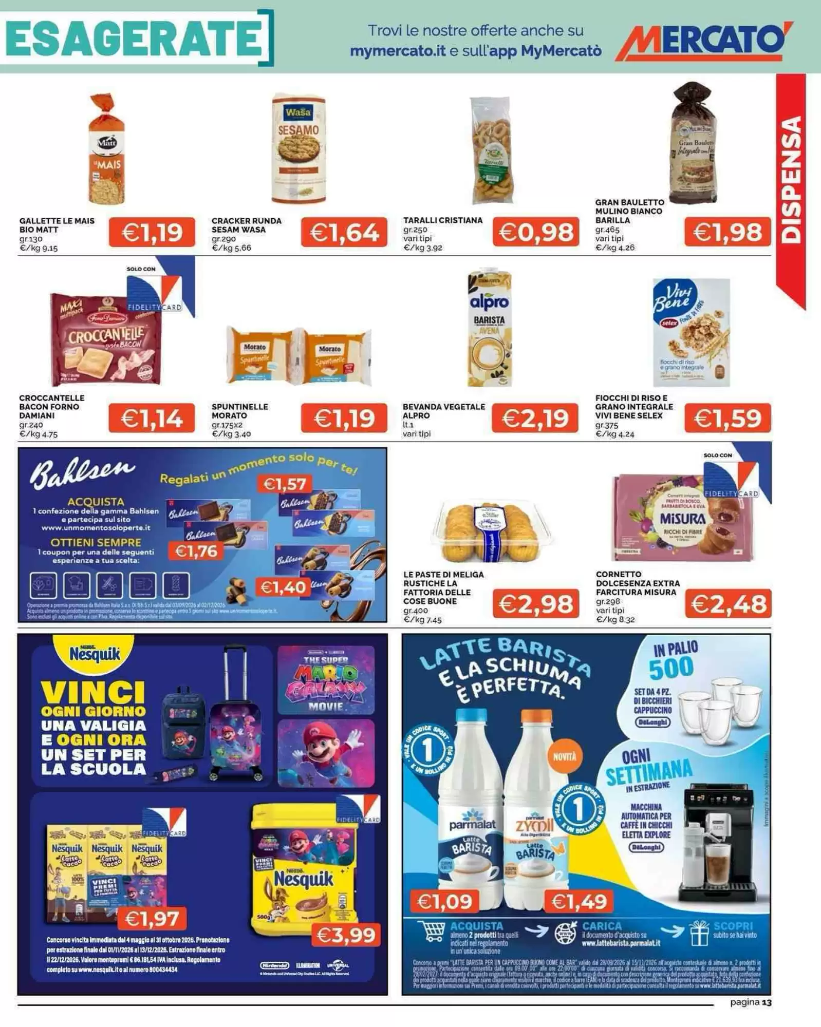 Volantino promozionale Mercatò  valide dal 12/10/2026 - Pagina 13.