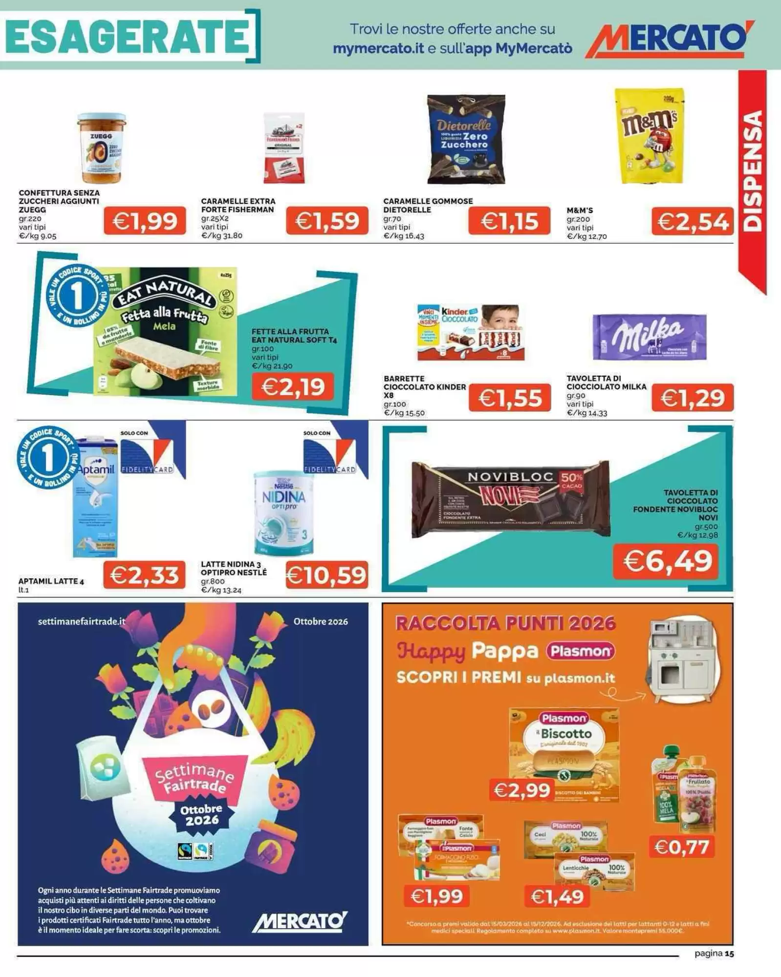Volantino promozionale Mercatò  valide dal 12/10/2026 - Pagina 15.