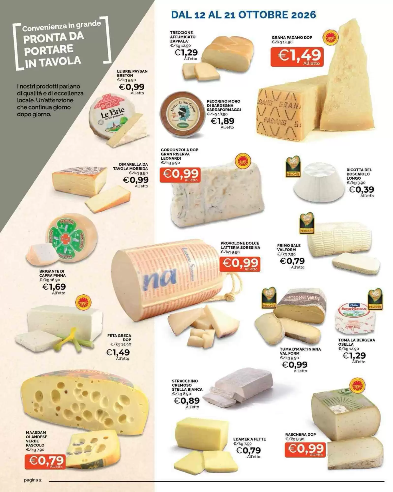 Volantino promozionale Mercatò  valide dal 12/10/2026 - Pagina 2.