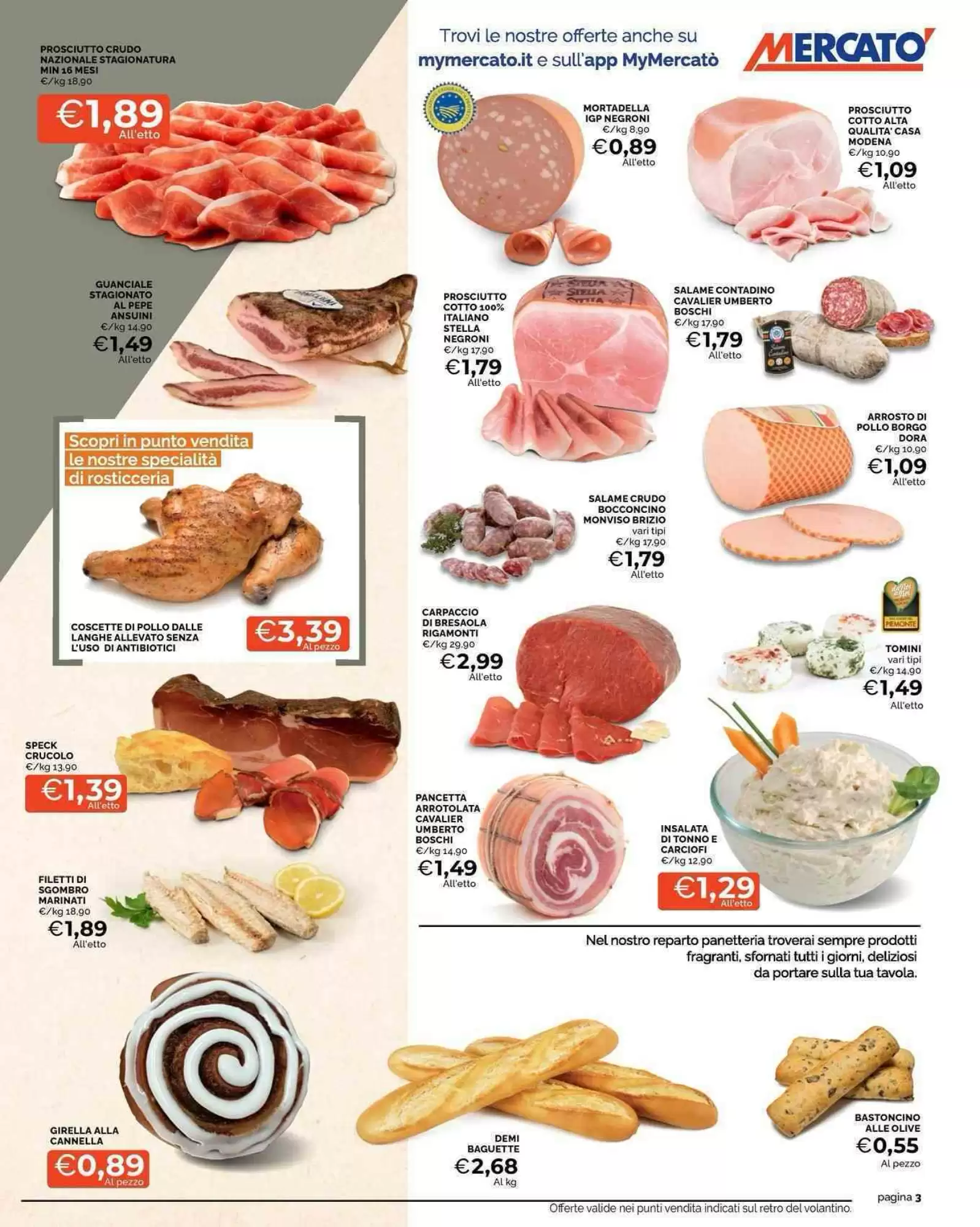 Volantino promozionale Mercatò  valide dal 12/10/2026 - Pagina 3.