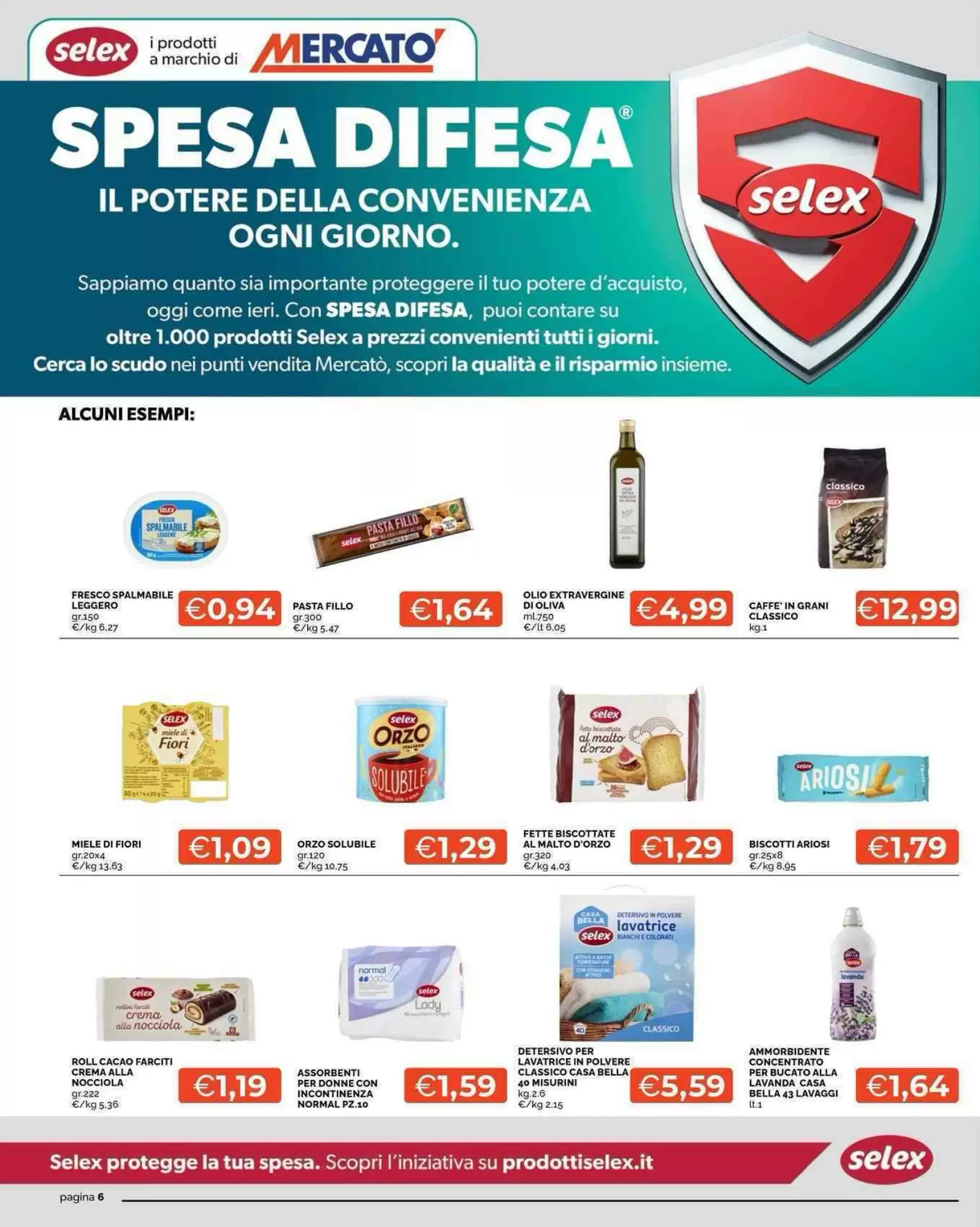 Volantino promozionale Mercatò  valide dal 12/10/2026 - Pagina 6.