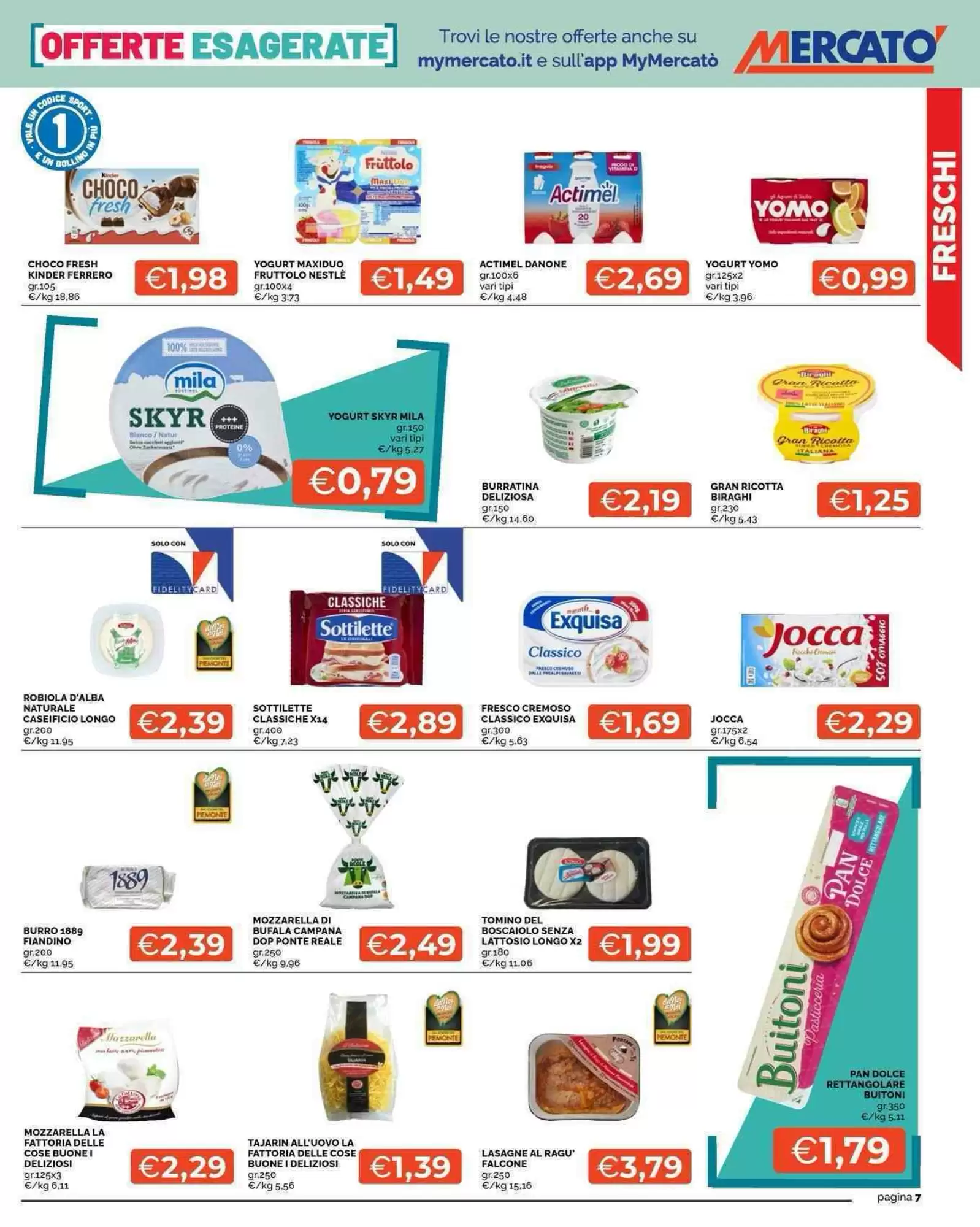 Volantino promozionale Mercatò  valide dal 12/10/2026 - Pagina 7.