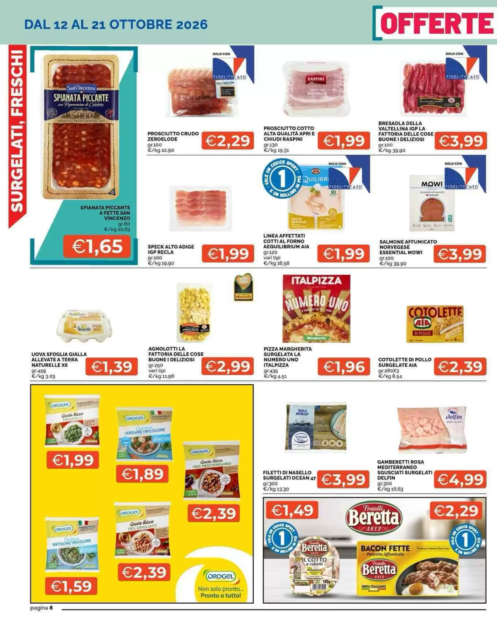Volantino promozionale Mercatò  valide dal 12/10/2026 - Pagina 8.