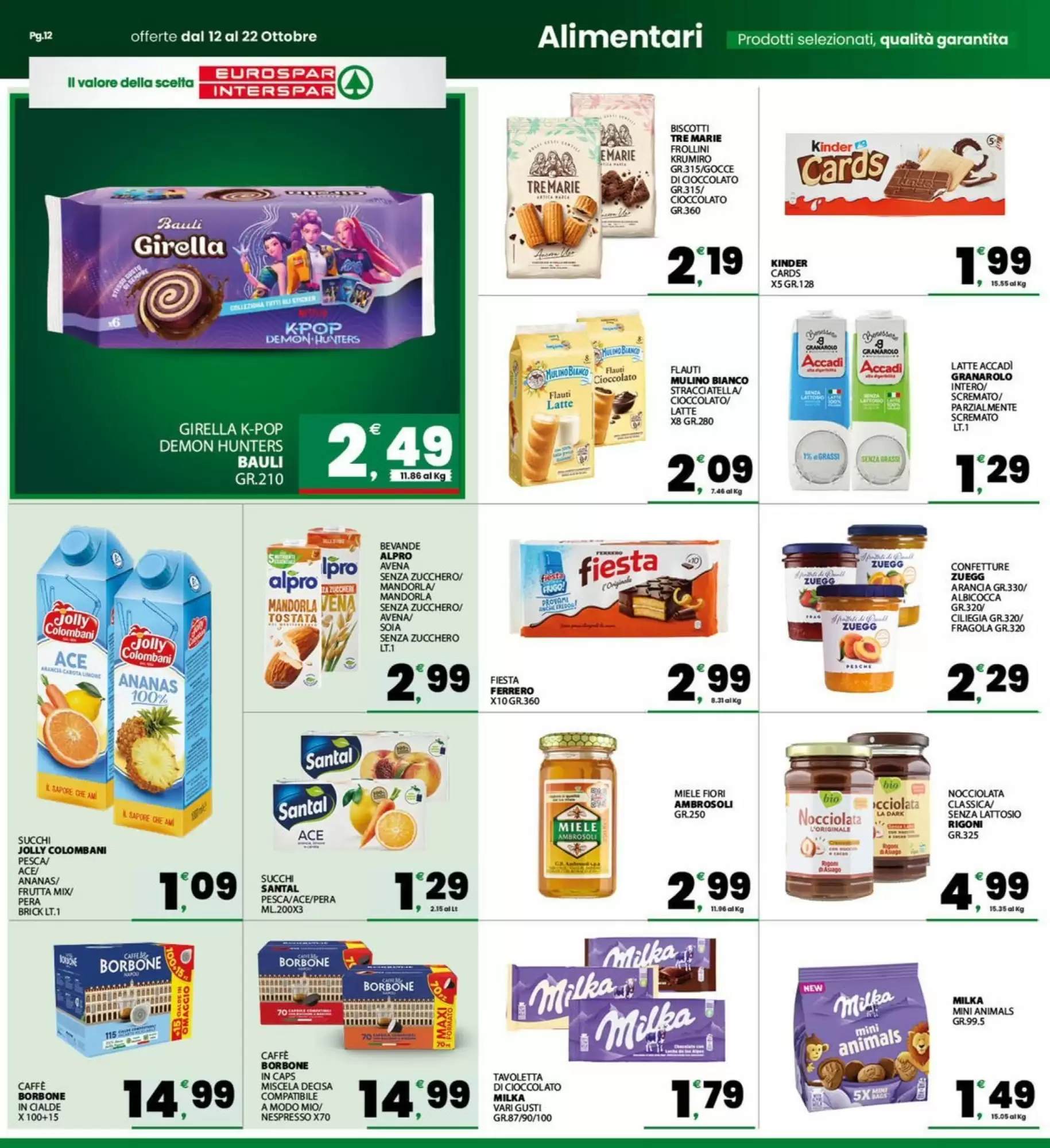 Volantino promozionale Eurospar  valide dal 12/10/2026 - Pagina 12.
