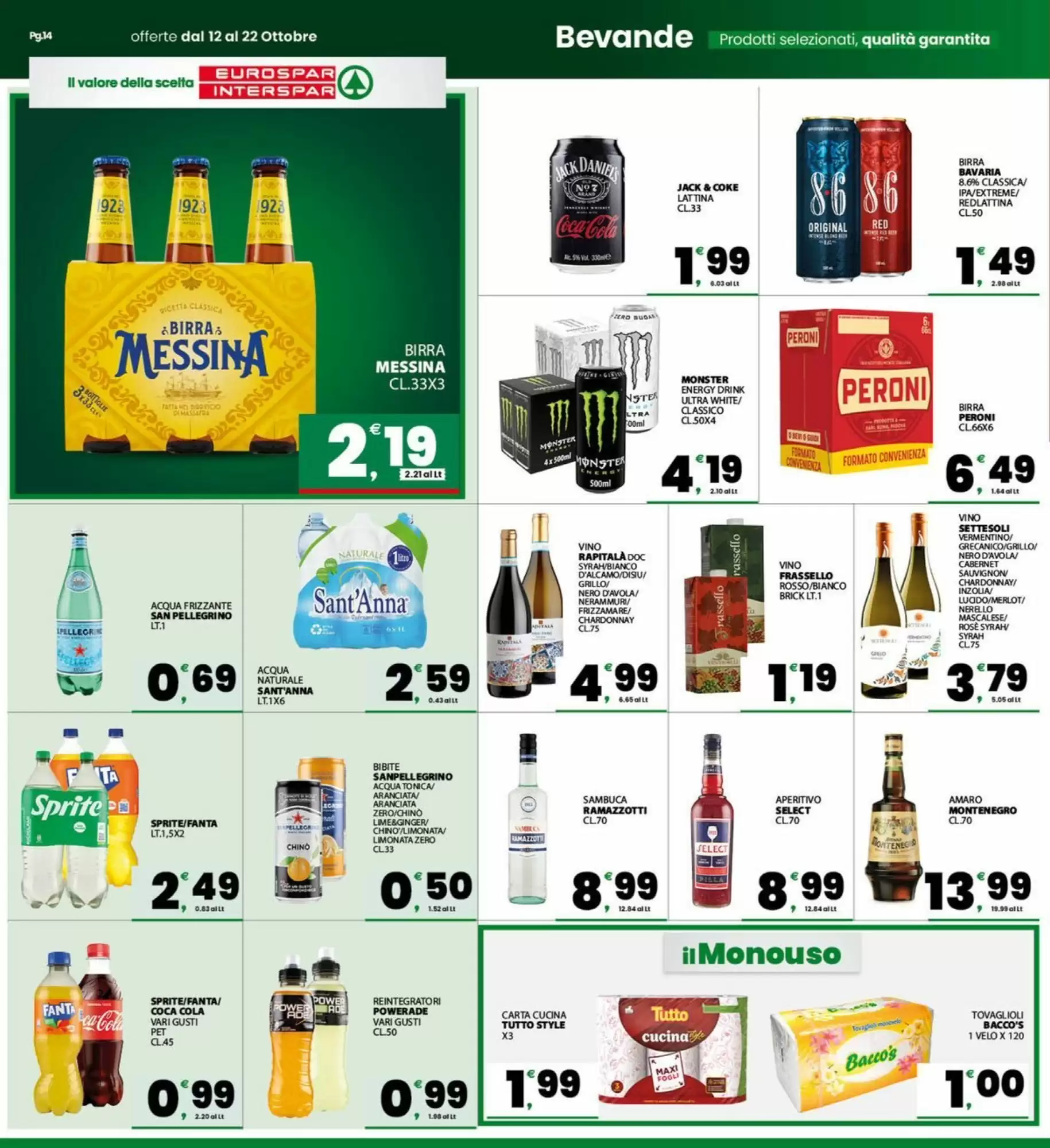 Volantino promozionale Eurospar  valide dal 12/10/2026 - Pagina 14.