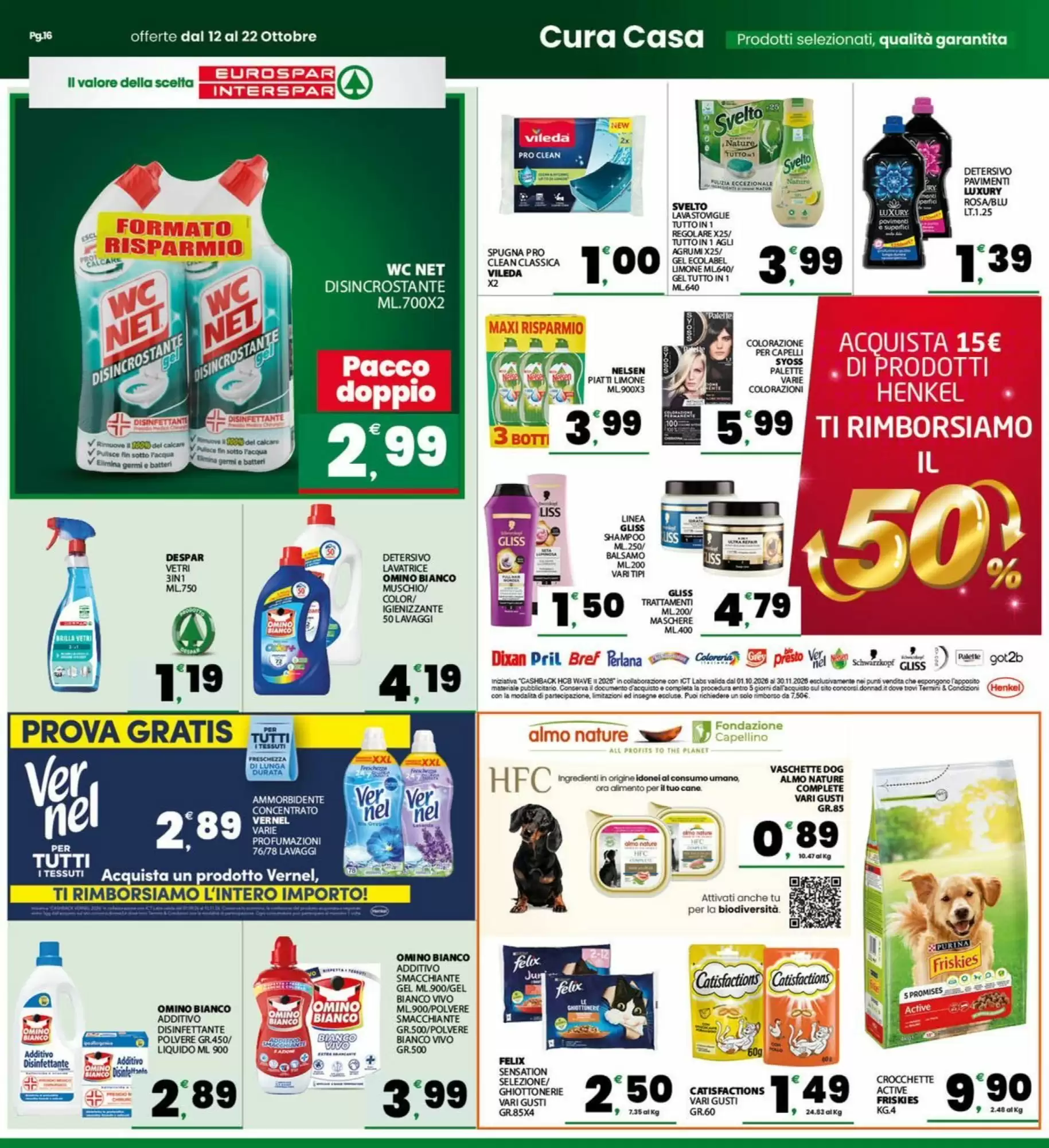 Volantino promozionale Eurospar  valide dal 12/10/2026 - Pagina 16.