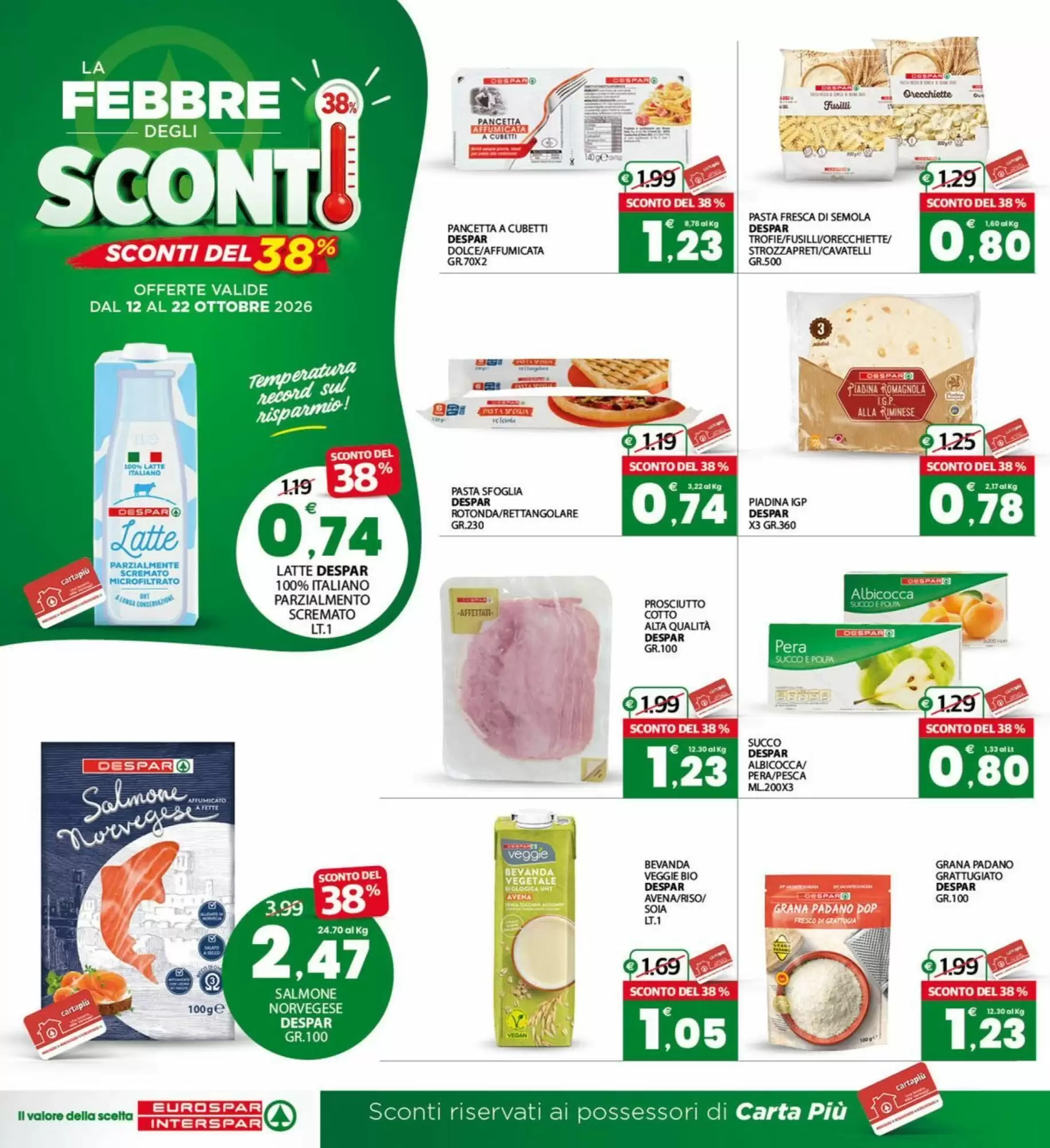 Volantino promozionale Eurospar  valide dal 12/10/2026 - Pagina 18.