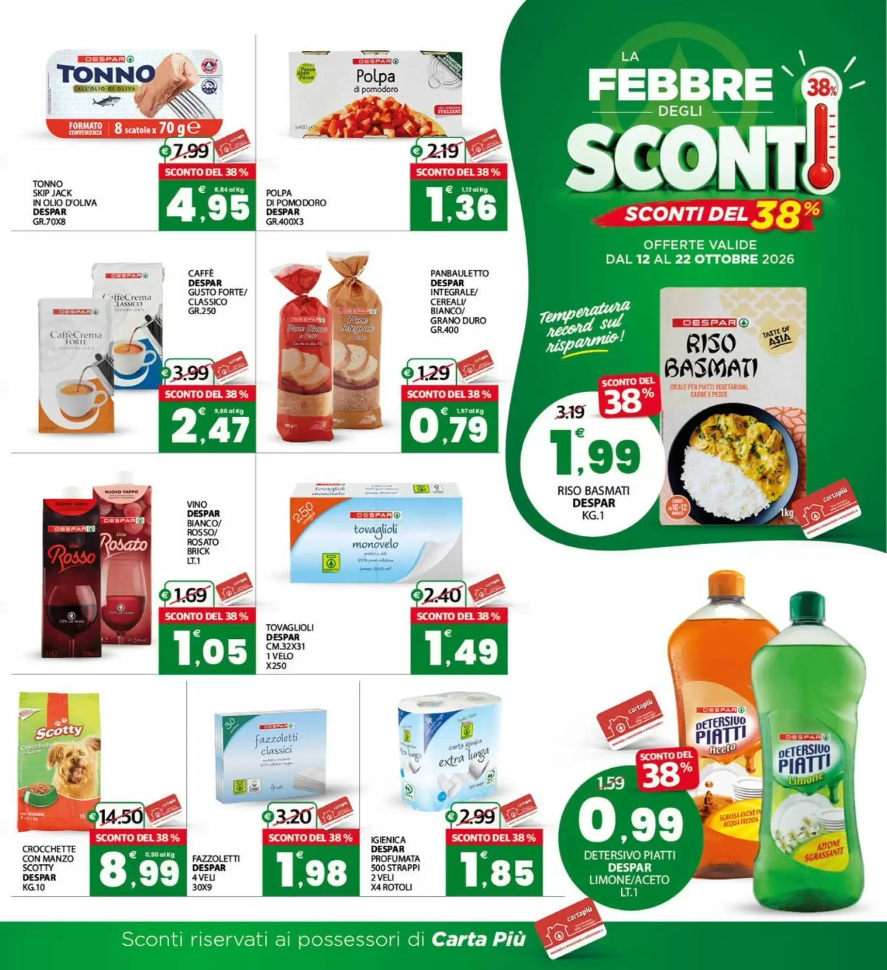 Volantino promozionale Eurospar  valide dal 12/10/2026 - Pagina 19.