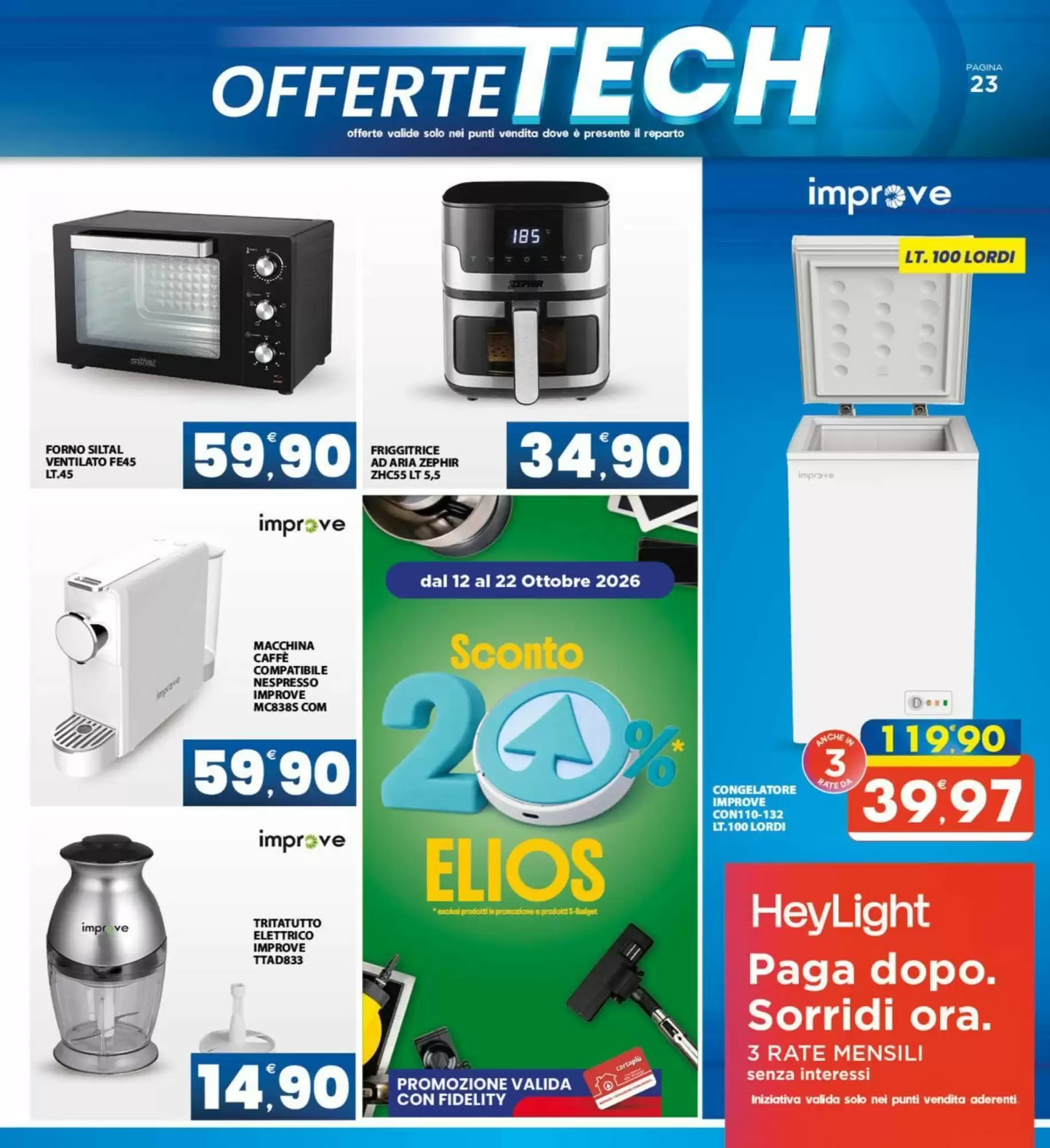 Volantino promozionale Eurospar  valide dal 12/10/2026 - Pagina 23.