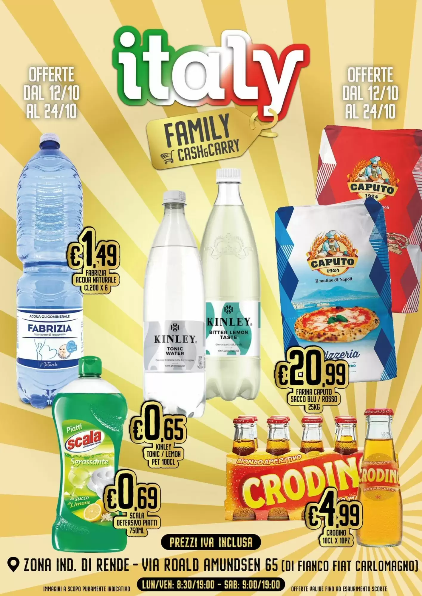 Volantino promozionale Italy Cash and Carry valide dal 12/10/2026 - Pagina 1.