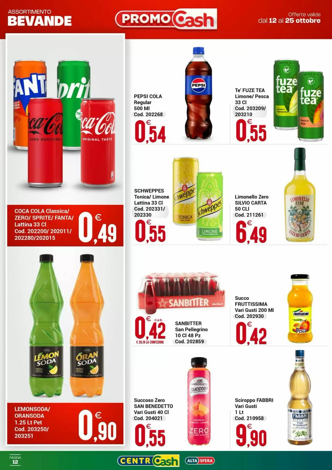 Volantino promozionale Centro Cash  valide dal 12/10/2026 - Pagina 12.