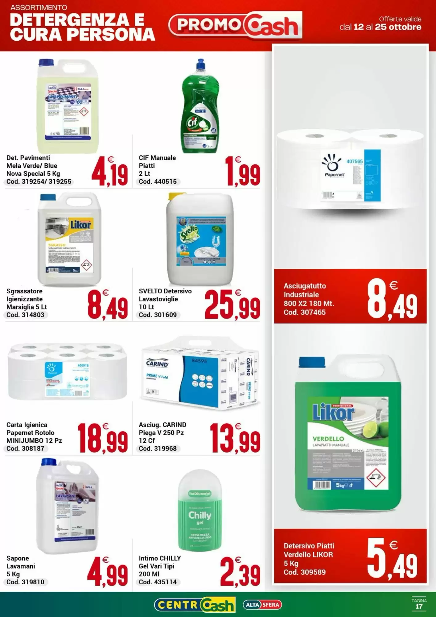 Volantino promozionale Centro Cash  valide dal 12/10/2026 - Pagina 17.