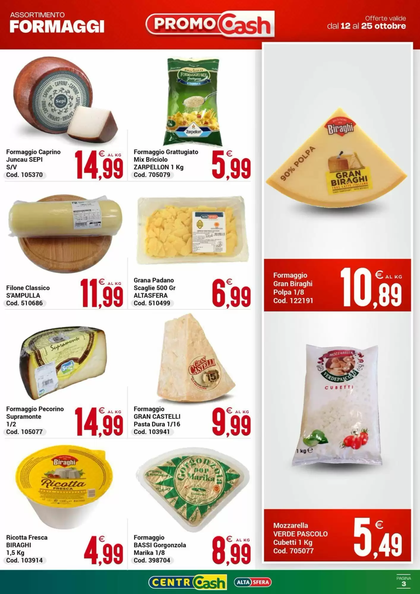 Volantino promozionale Centro Cash  valide dal 12/10/2026 - Pagina 3.