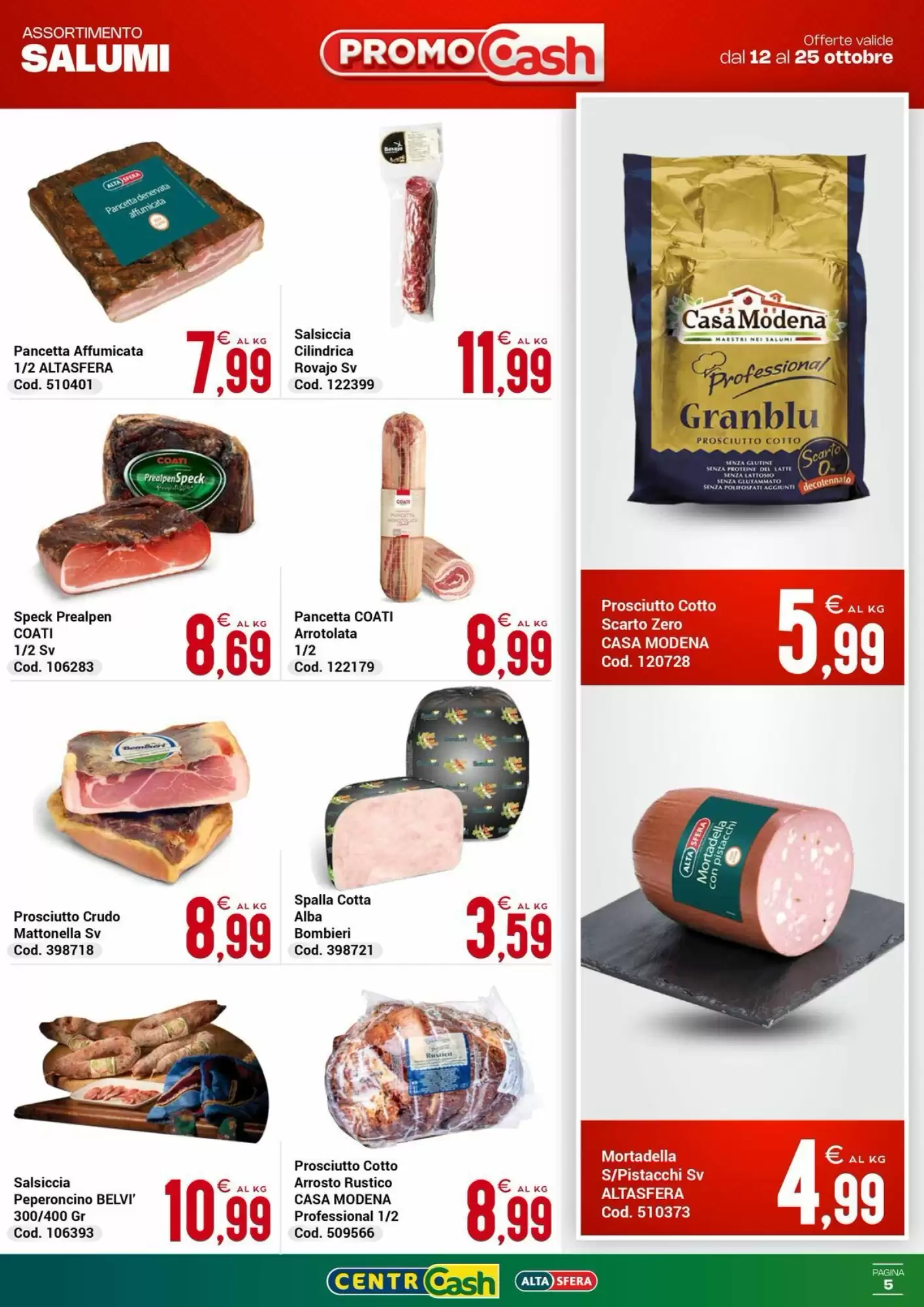 Volantino promozionale Centro Cash  valide dal 12/10/2026 - Pagina 5.