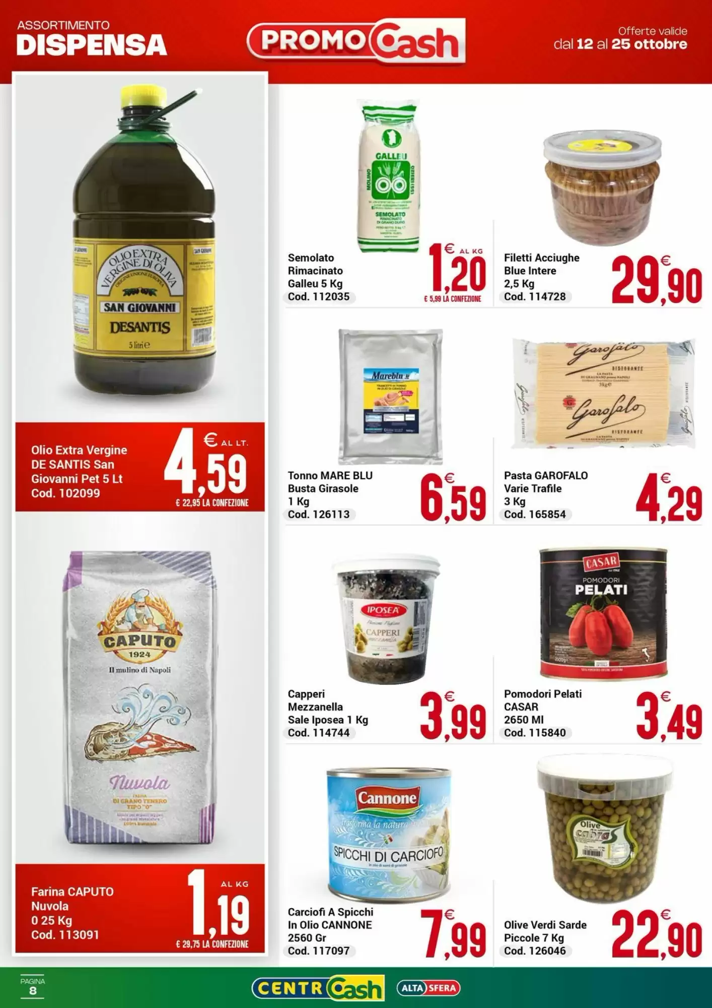 Volantino promozionale Centro Cash  valide dal 12/10/2026 - Pagina 8.
