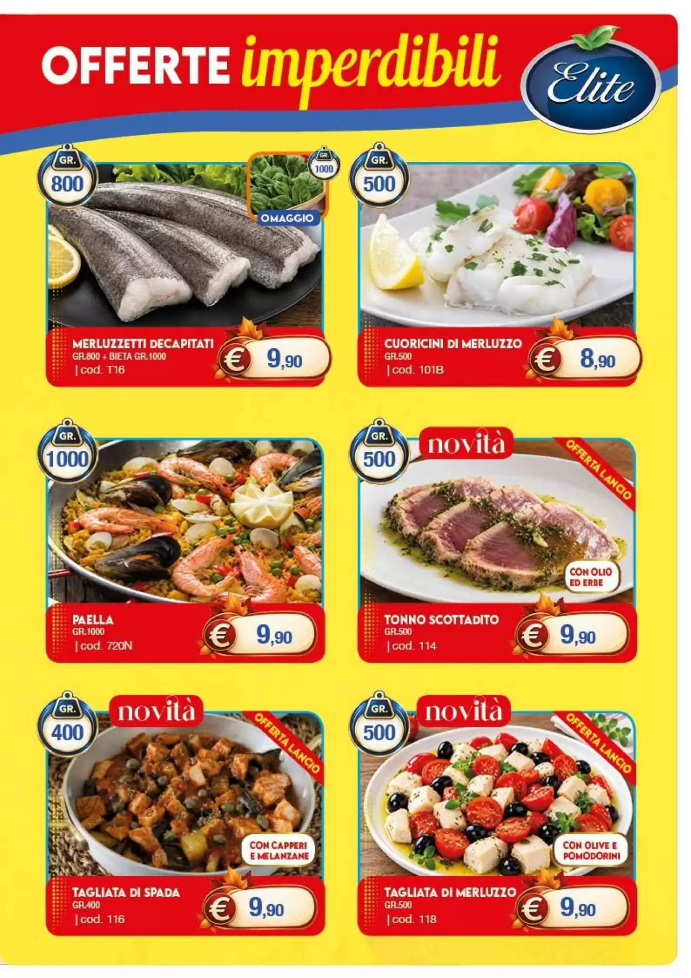 Volantino promozionale Elite  valide dal 12/10/2026 - Pagina 4.