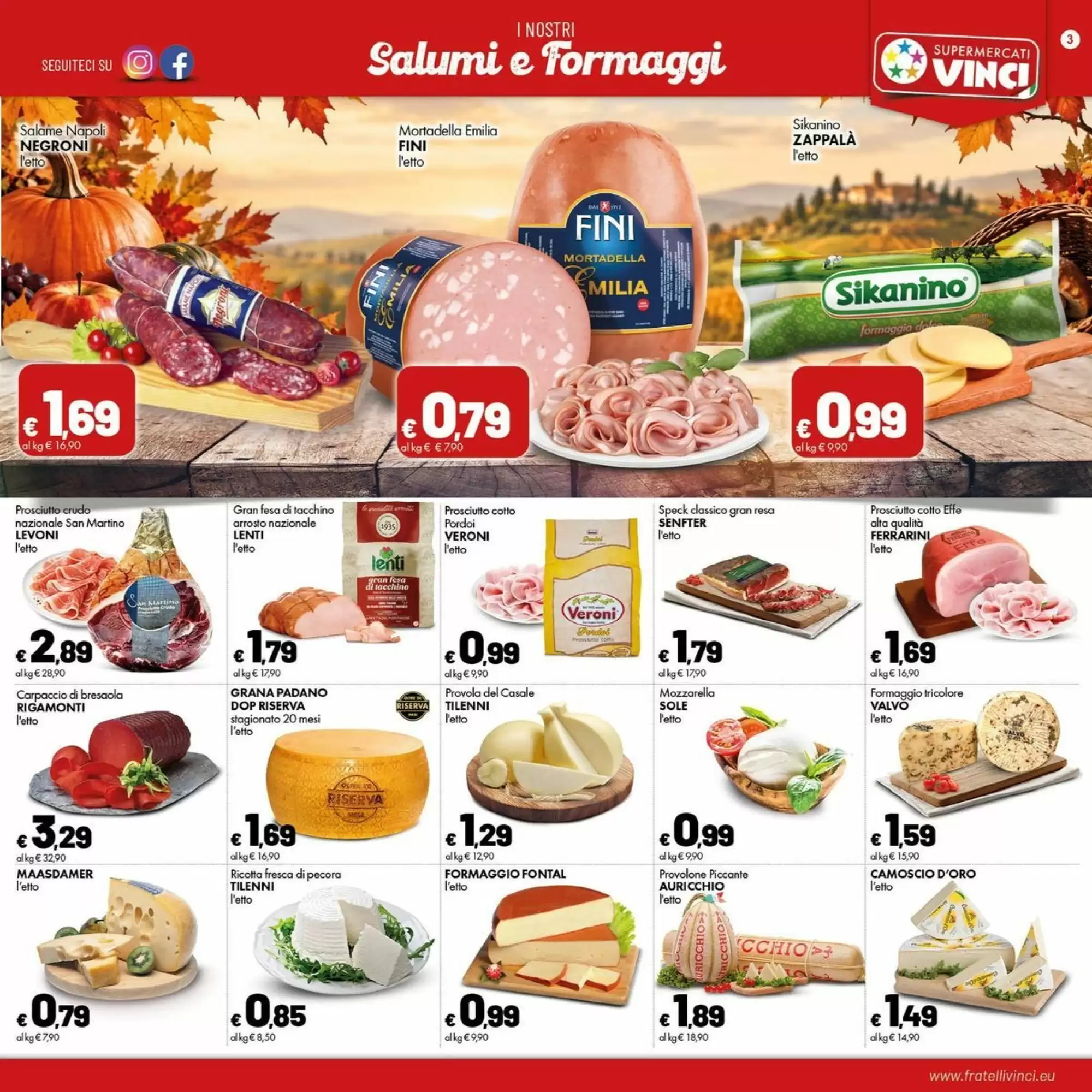 Volantino promozionale Supermercati Vinci  valide dal 12/10/2026 - Pagina 3.