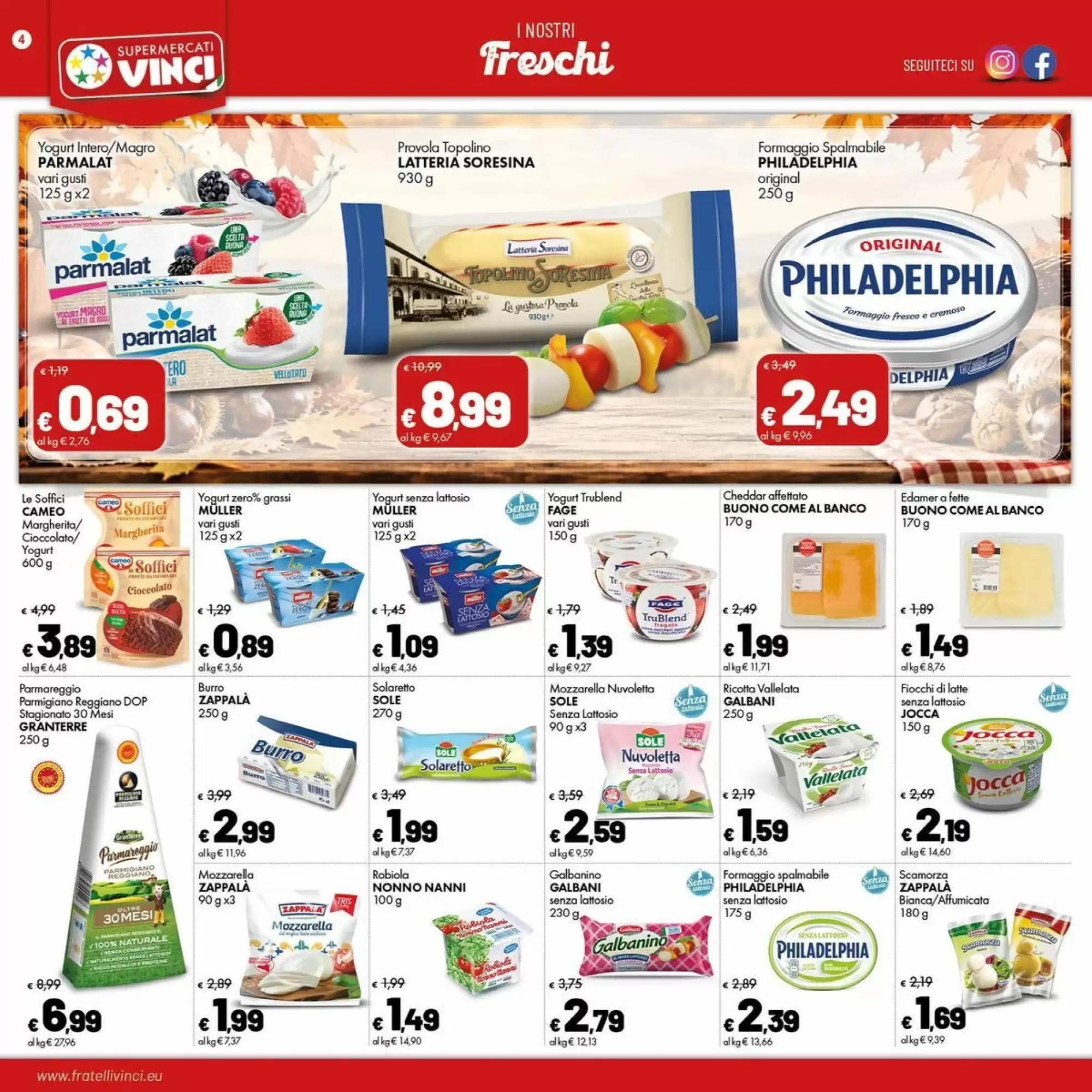 Volantino promozionale Supermercati Vinci  valide dal 12/10/2026 - Pagina 4.