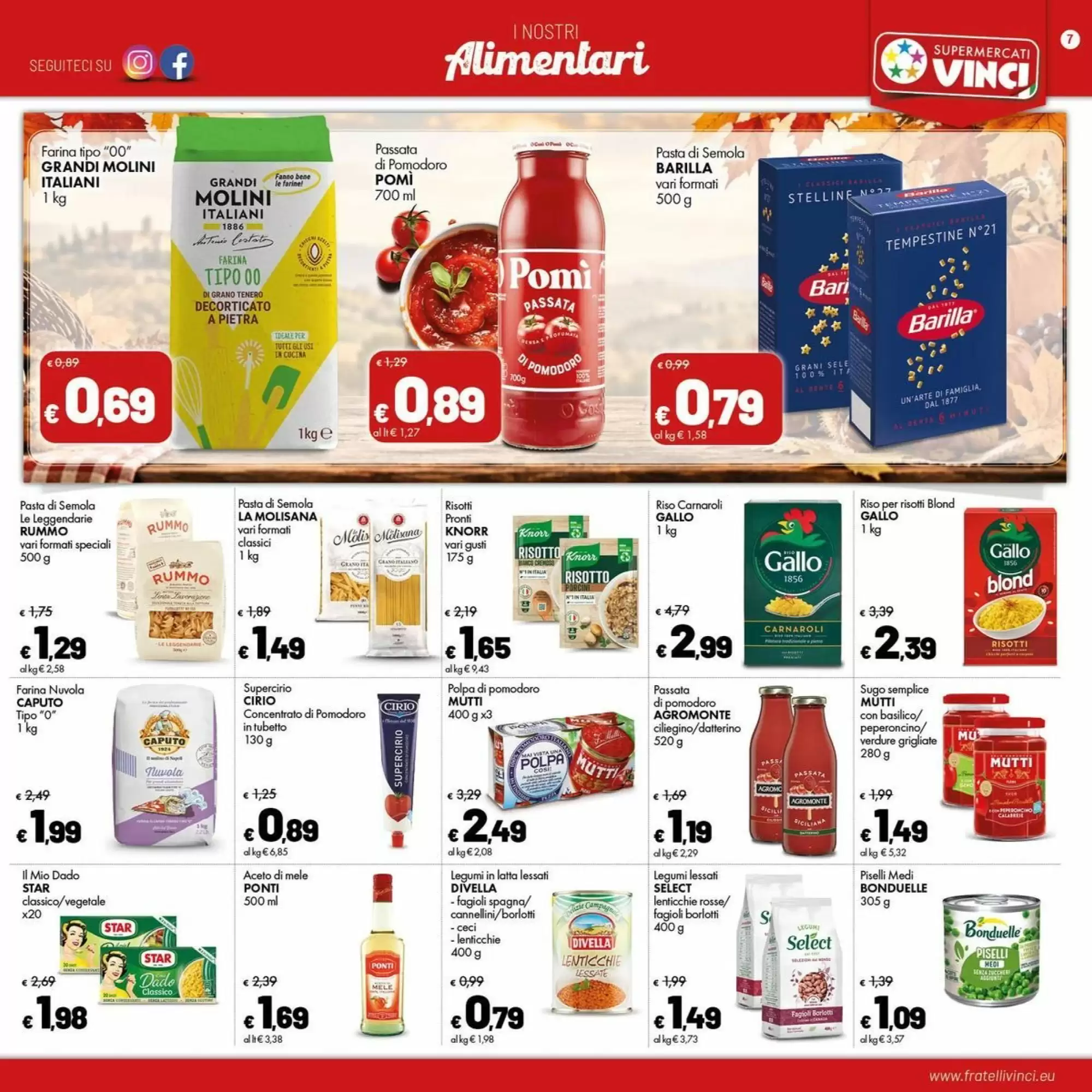 Volantino promozionale Supermercati Vinci  valide dal 12/10/2026 - Pagina 7.