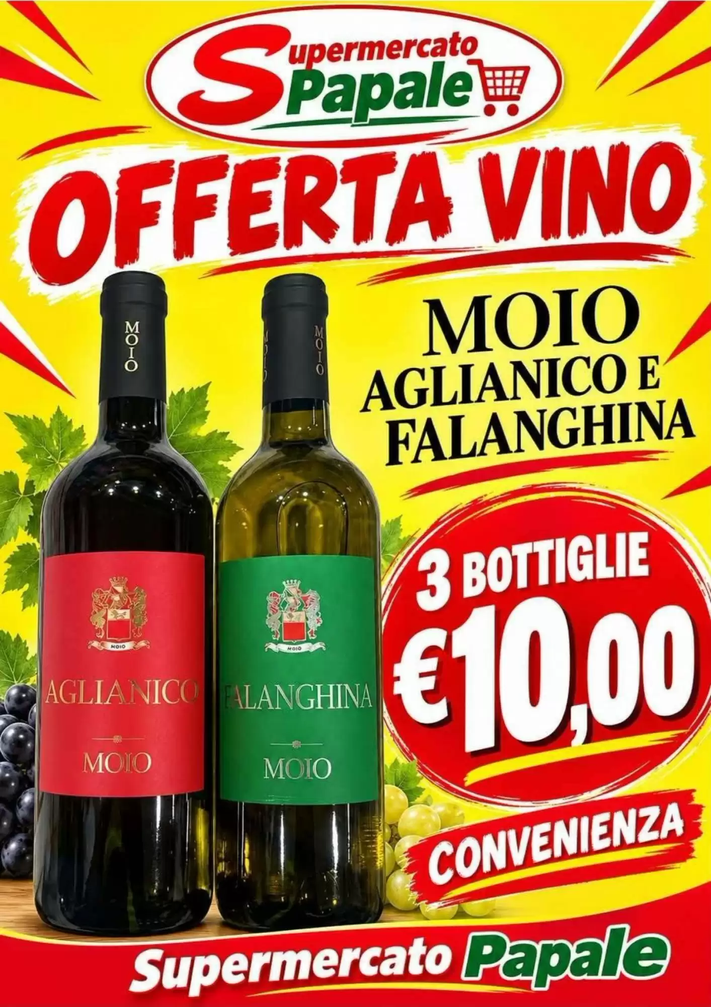 Volantino promozionale Supermercato Papale  valide dal 12/10/2026 - Pagina 1.