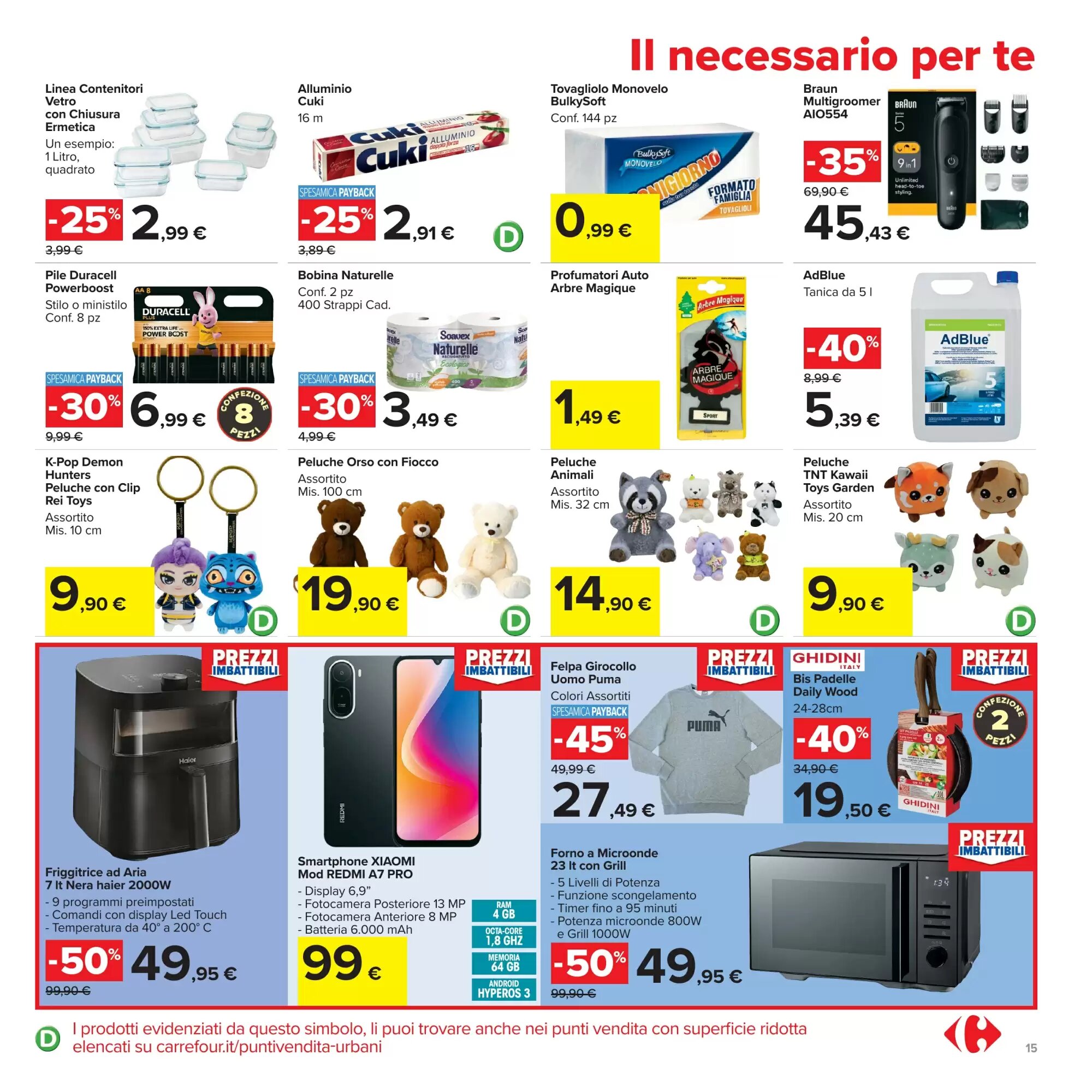 Volantino promozionale Carrefour Market  valide dal 13/10/2026 - Pagina 15.