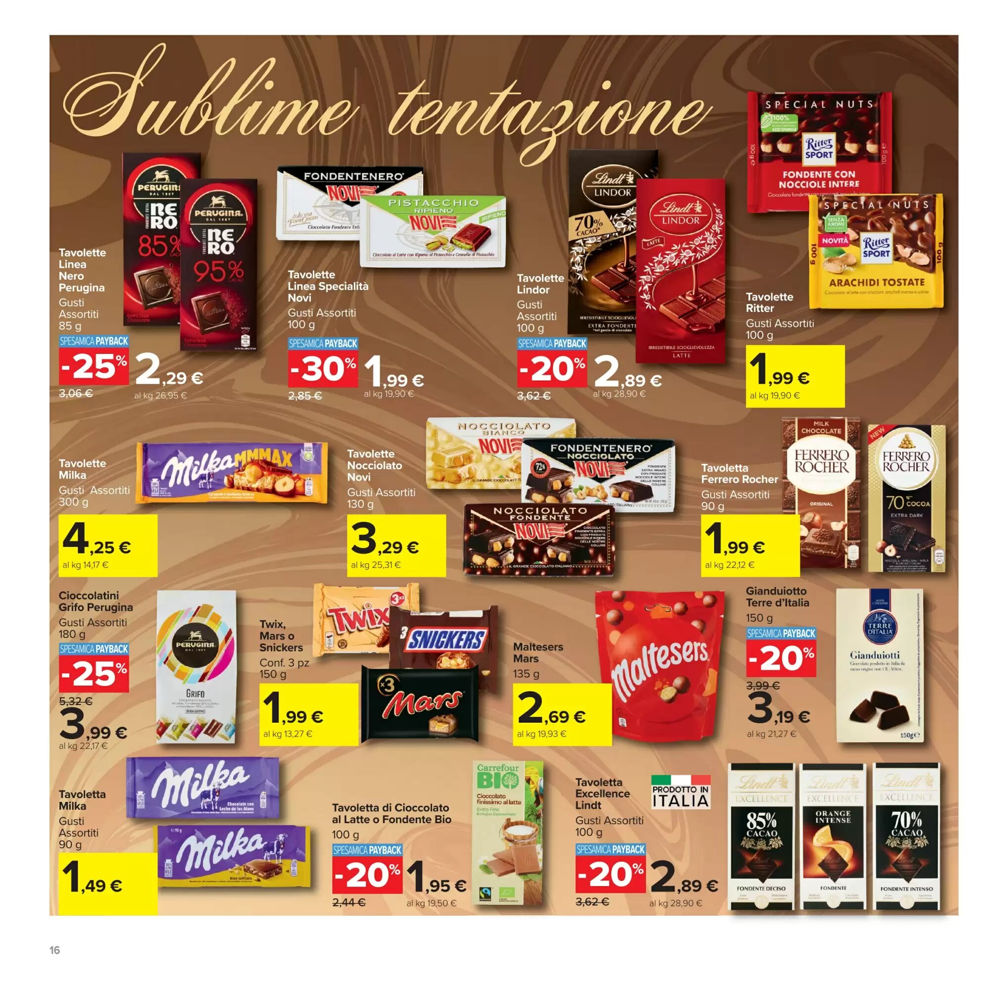 Volantino promozionale Carrefour Market  valide dal 13/10/2026 - Pagina 16.