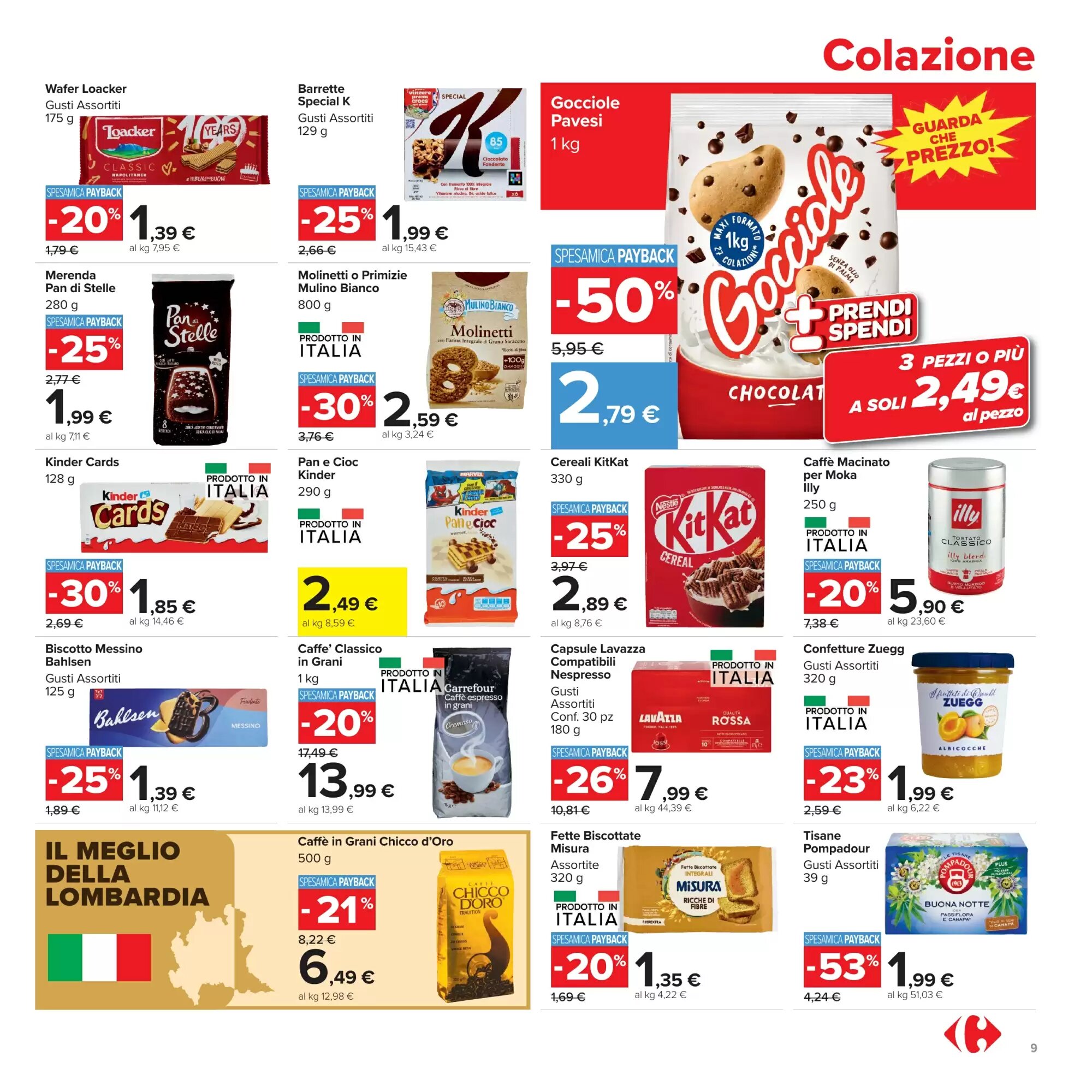 Volantino promozionale Carrefour Market  valide dal 13/10/2026 - Pagina 9.