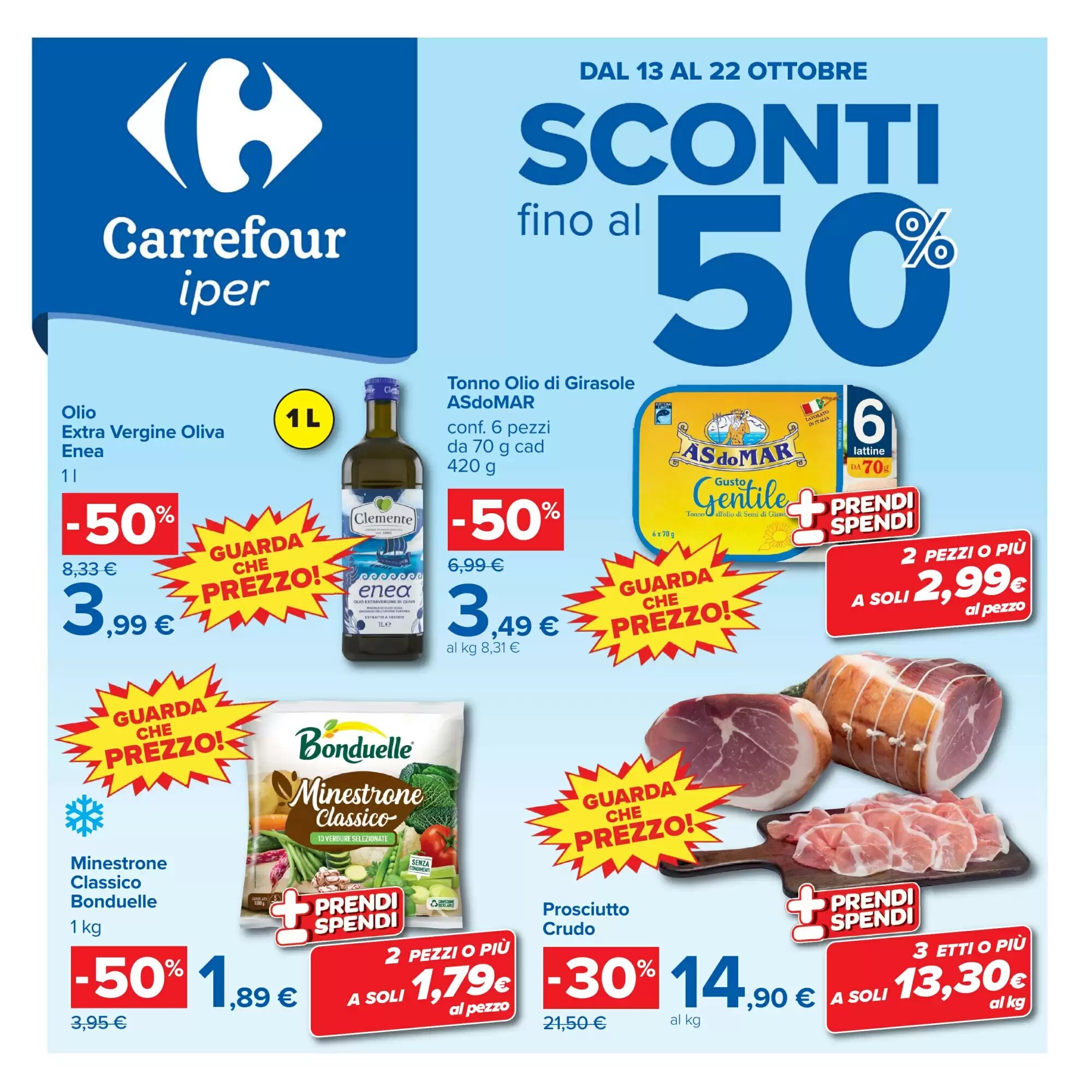 Volantino promozionale Carrefour valide dal 13/10/2026 - Pagina 1.