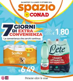 Volantino promozionale Spazio Conad  valide dal 13/10/2026