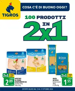 Volantino promozionale Tigros  valide dal 13/10/2026