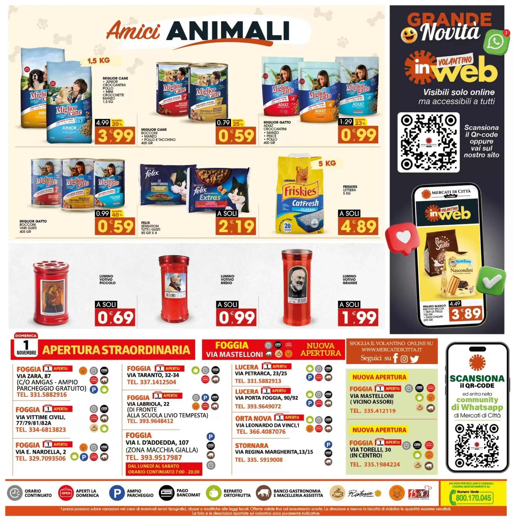 Volantino promozionale Mercati di Città La Prima  valide dal 13/10/2026 - Pagina 24.