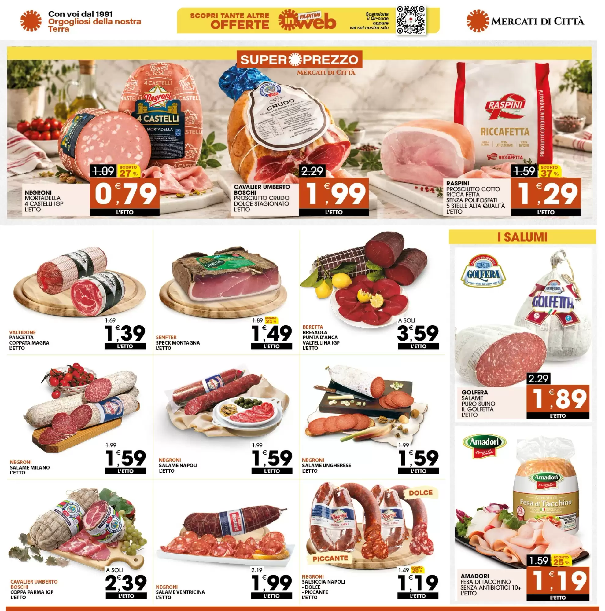Volantino promozionale Mercati di Città La Prima  valide dal 13/10/2026 - Pagina 9.