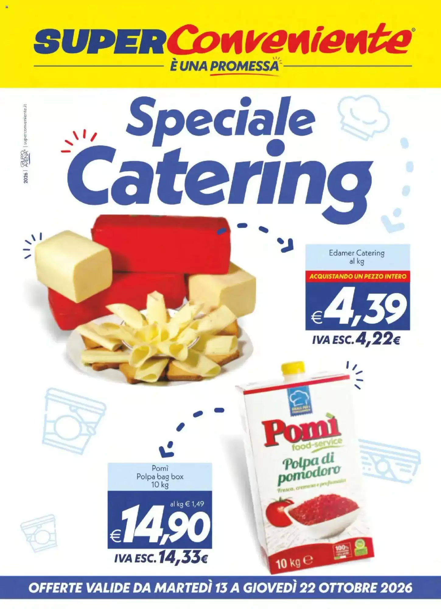 Volantino promozionale Iper Super Conveniente valide dal 13/10/2026 - Pagina 1.