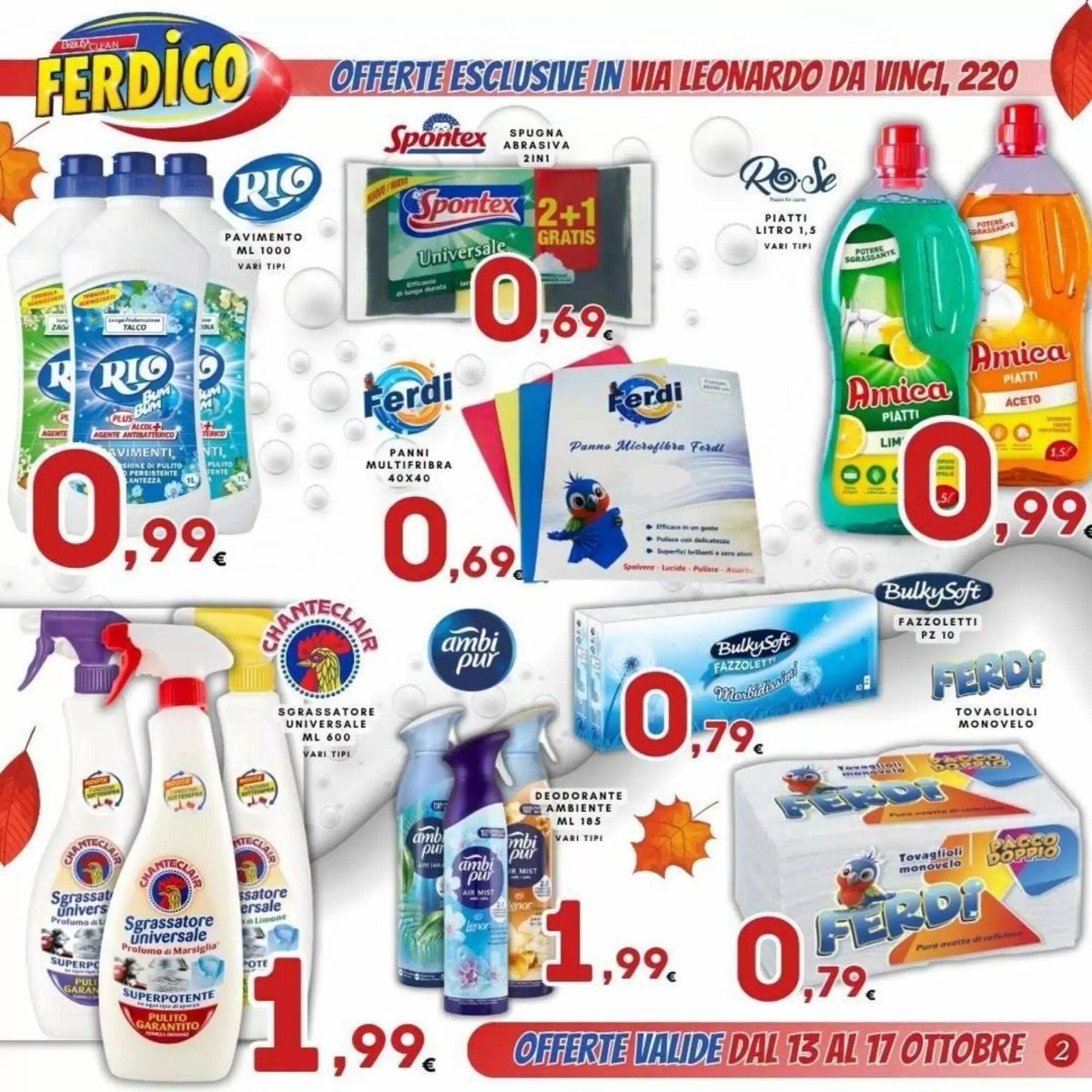 Volantino promozionale Ferdico  valide dal 13/10/2026 - Pagina 2.
