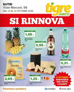 Volantino promozionale Tigre Amico  valide dal 13/10/2026