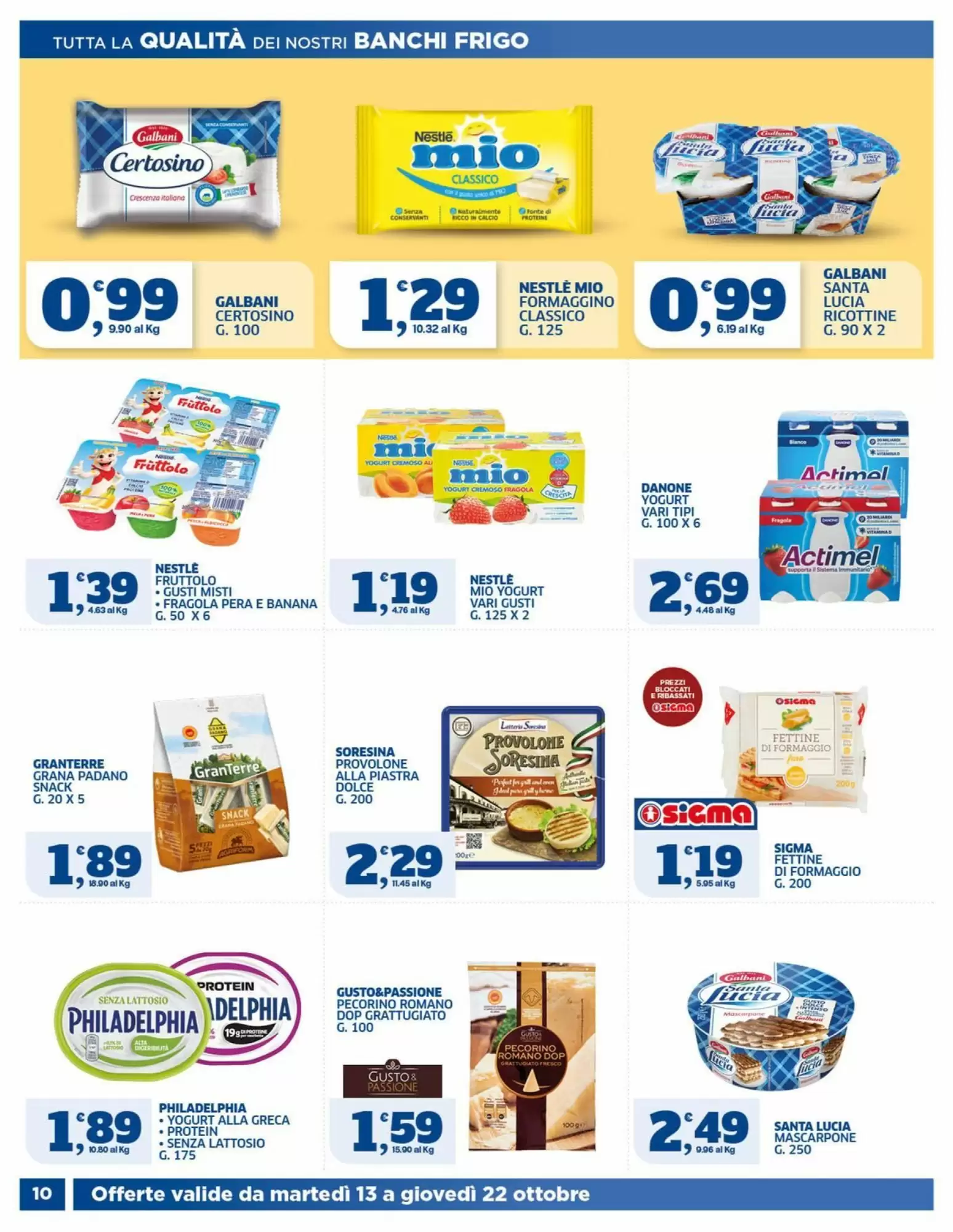 Volantino promozionale Sigma  valide dal 13/10/2026 - Pagina 10.