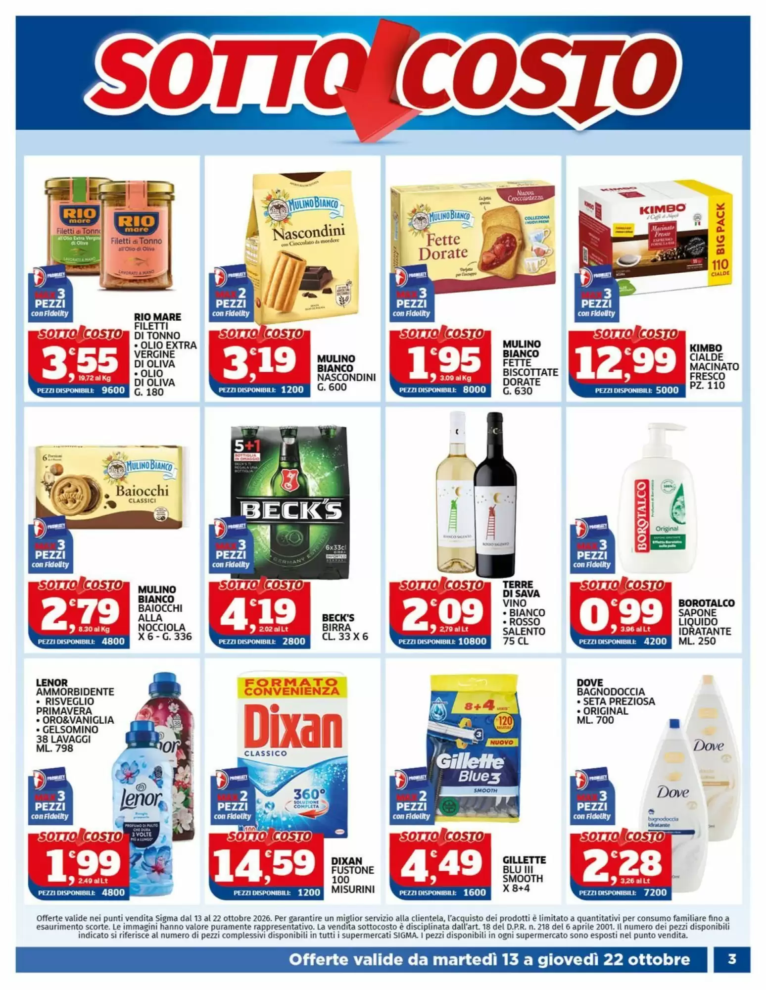 Volantino promozionale Sigma  valide dal 13/10/2026 - Pagina 3.