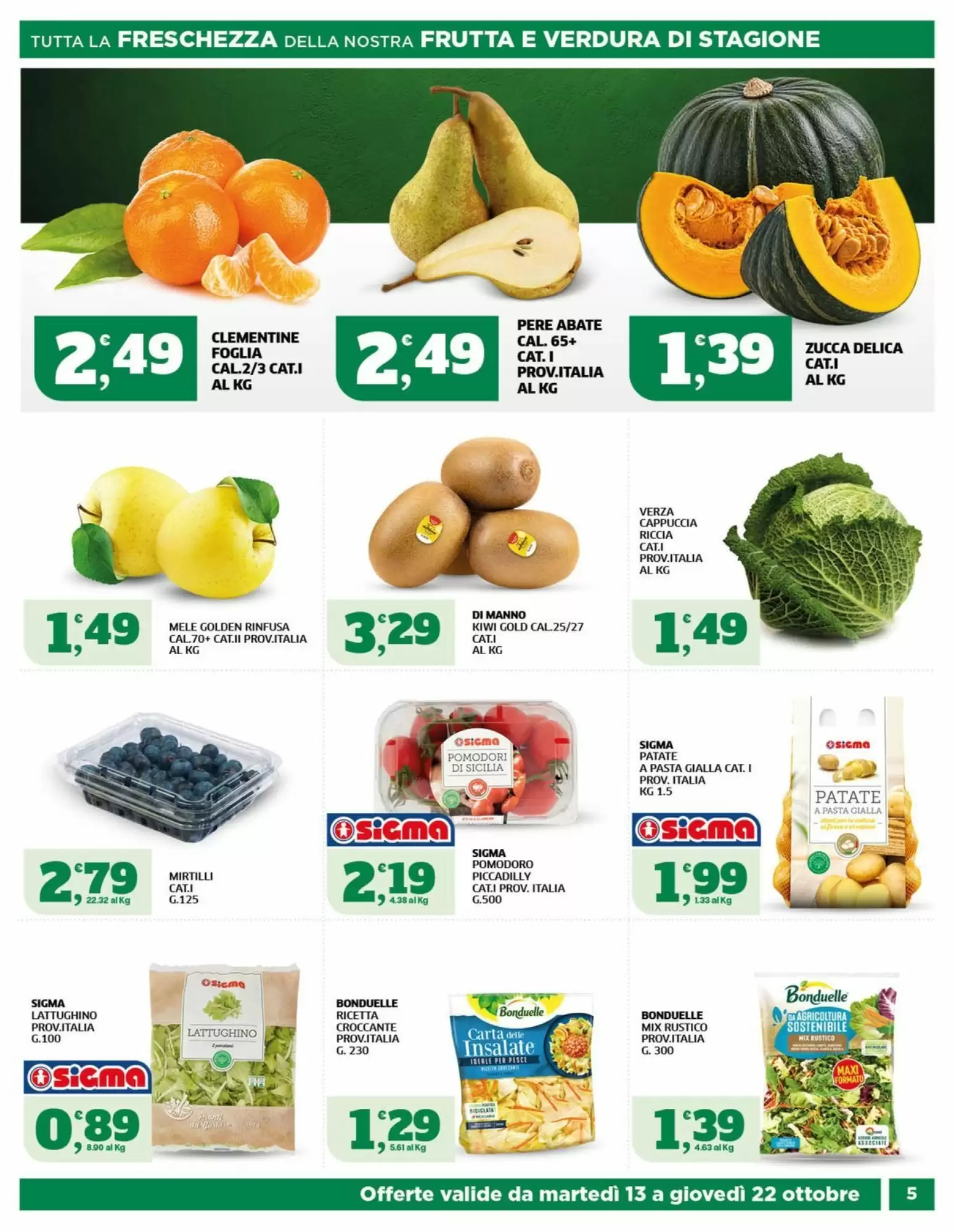 Volantino promozionale Sigma  valide dal 13/10/2026 - Pagina 5.