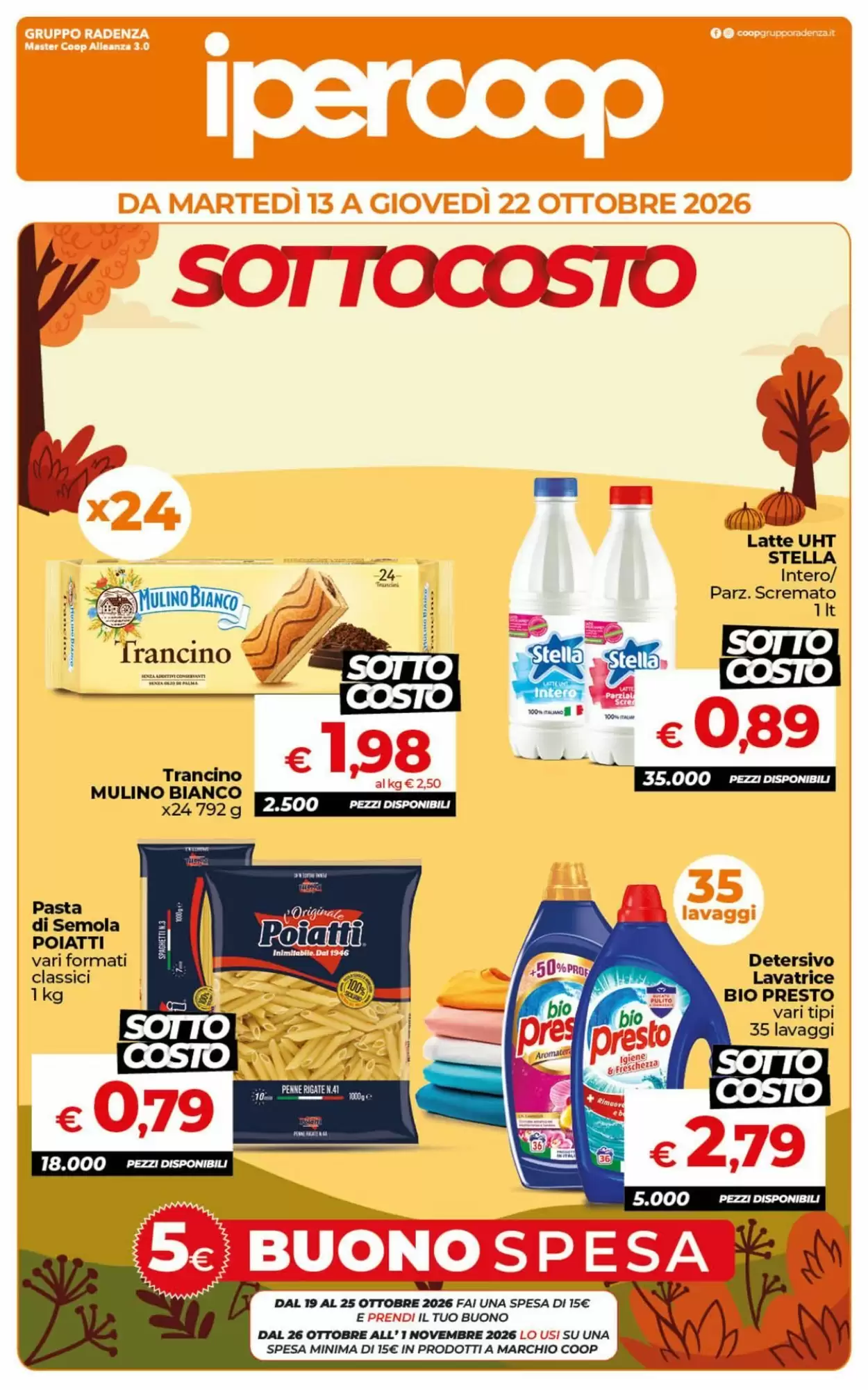 Volantino promozionale Ipercoop valide dal 13/10/2026 - Pagina 1.