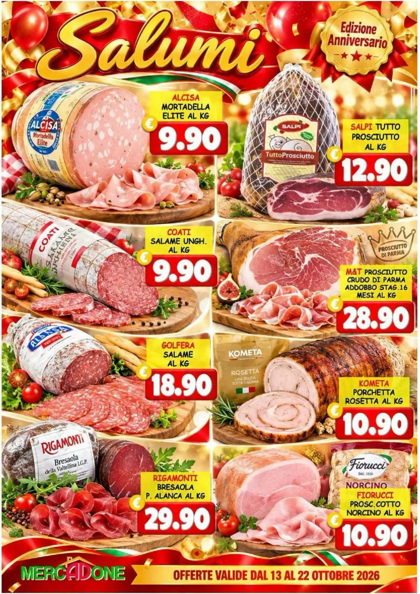 Volantino promozionale MercADone  valide dal 13/10/2026 - Pagina 10.