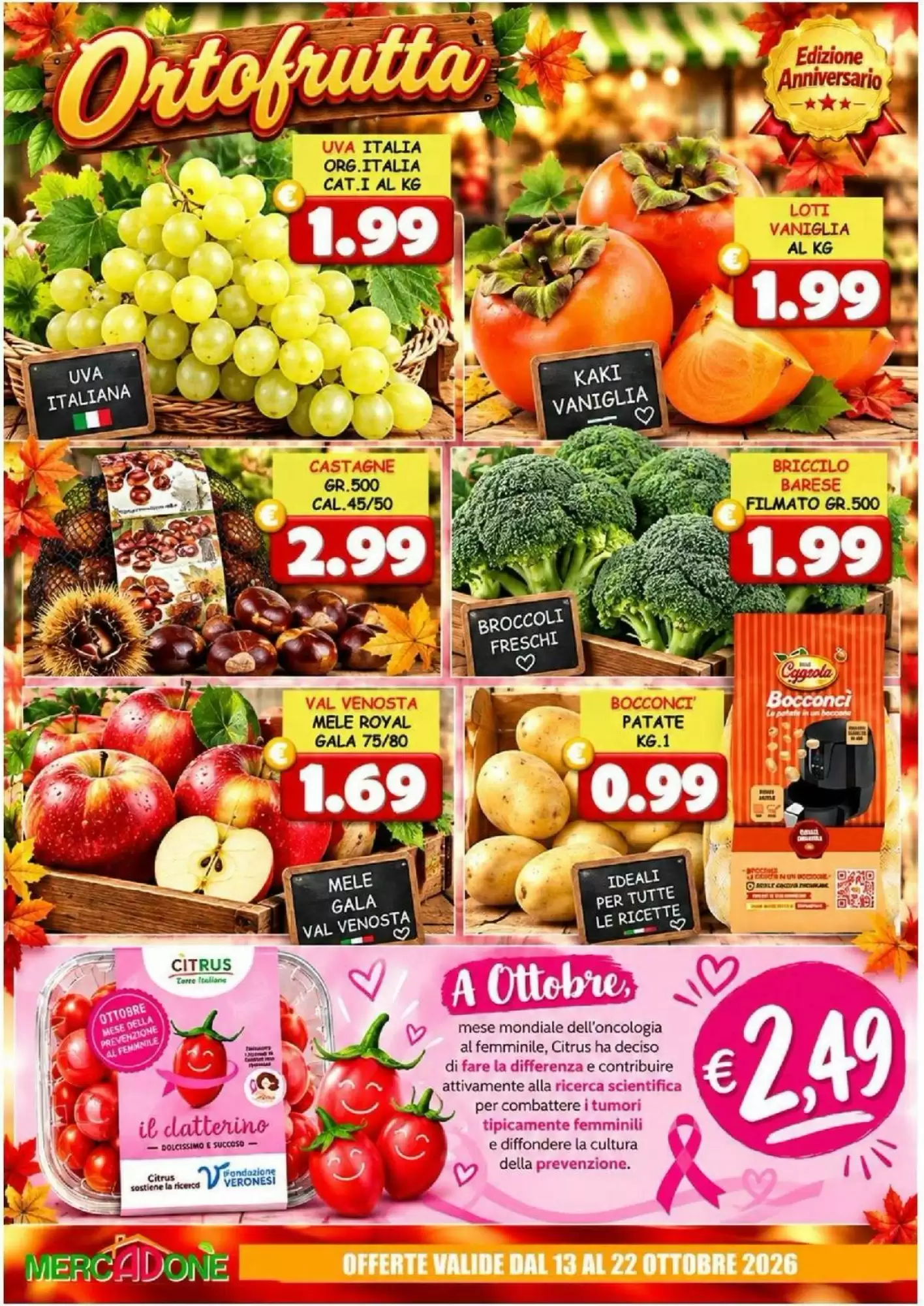 Volantino promozionale MercADone  valide dal 13/10/2026 - Pagina 13.