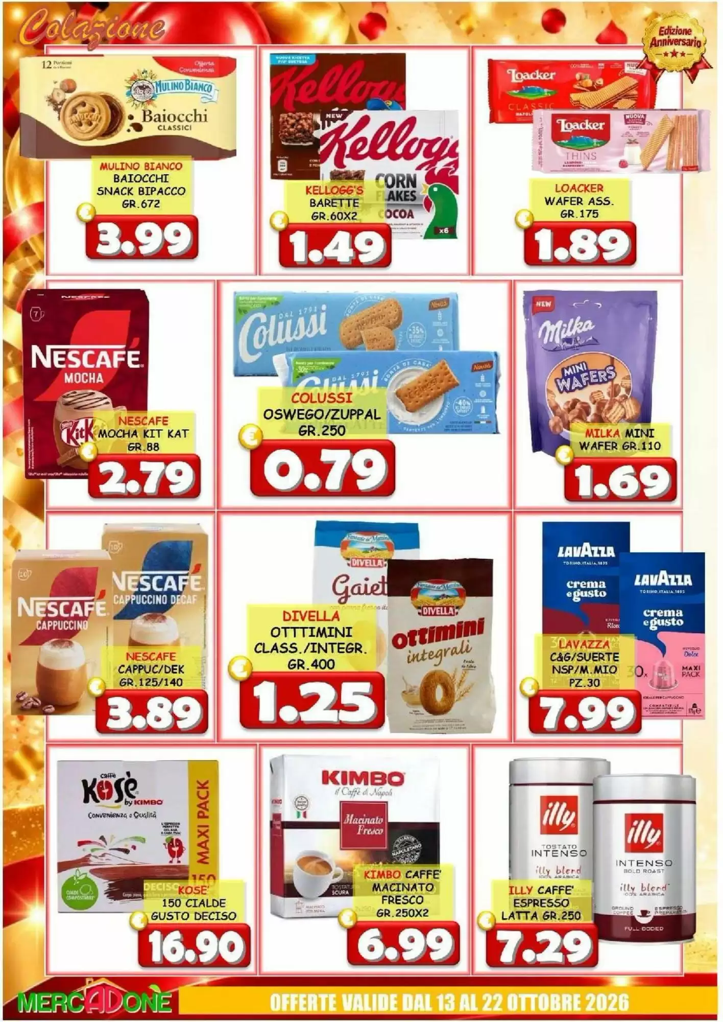Volantino promozionale MercADone  valide dal 13/10/2026 - Pagina 18.