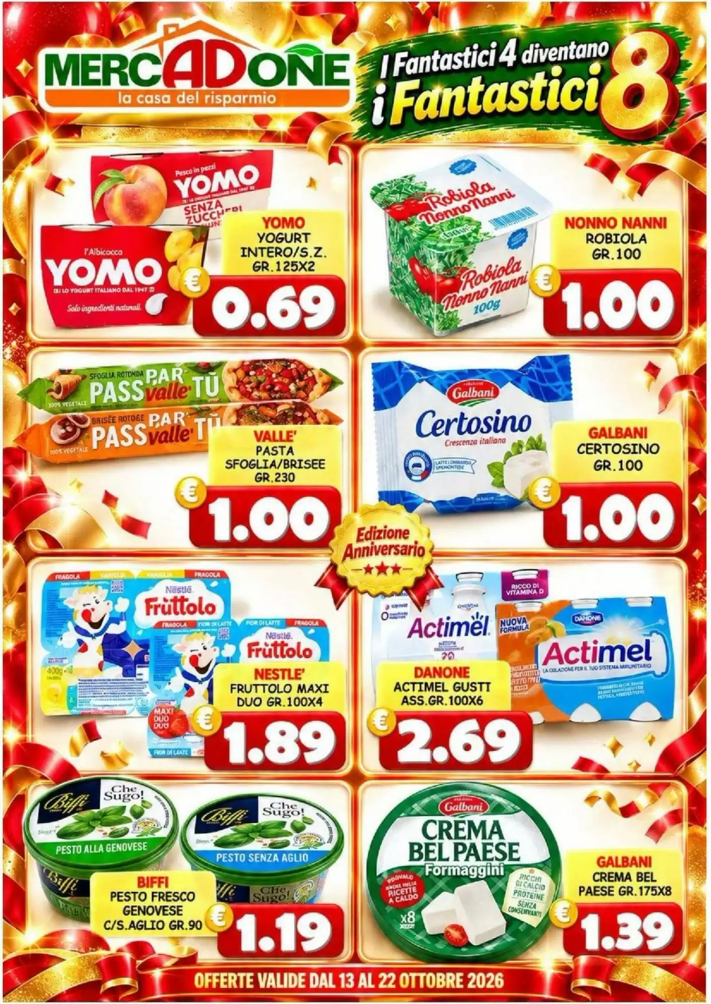 Volantino promozionale MercADone  valide dal 13/10/2026 - Pagina 2.
