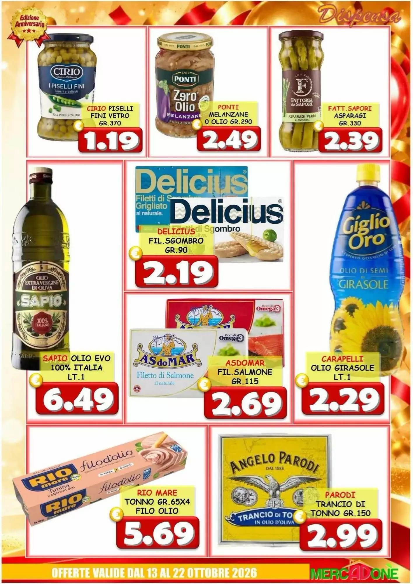 Volantino promozionale MercADone  valide dal 13/10/2026 - Pagina 21.