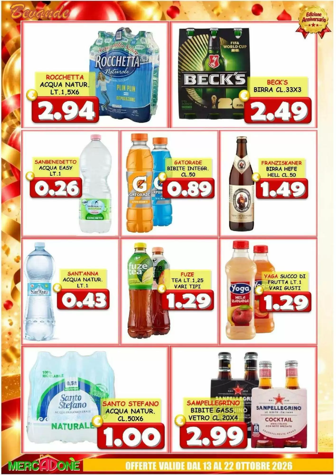 Volantino promozionale MercADone  valide dal 13/10/2026 - Pagina 24.