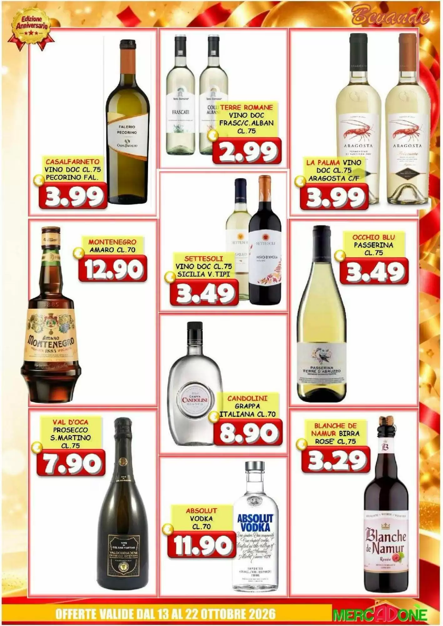 Volantino promozionale MercADone  valide dal 13/10/2026 - Pagina 25.